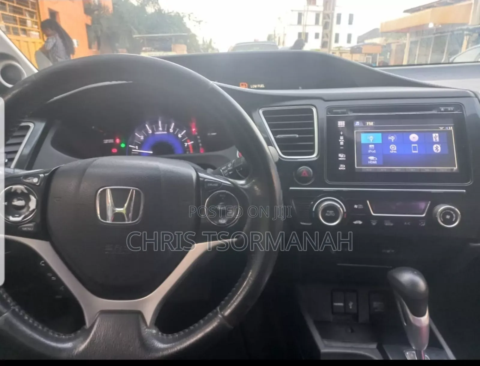 Honda Civic EX-L 4dr Sedan (1.8L 4cyl CVT) 2015 Off white