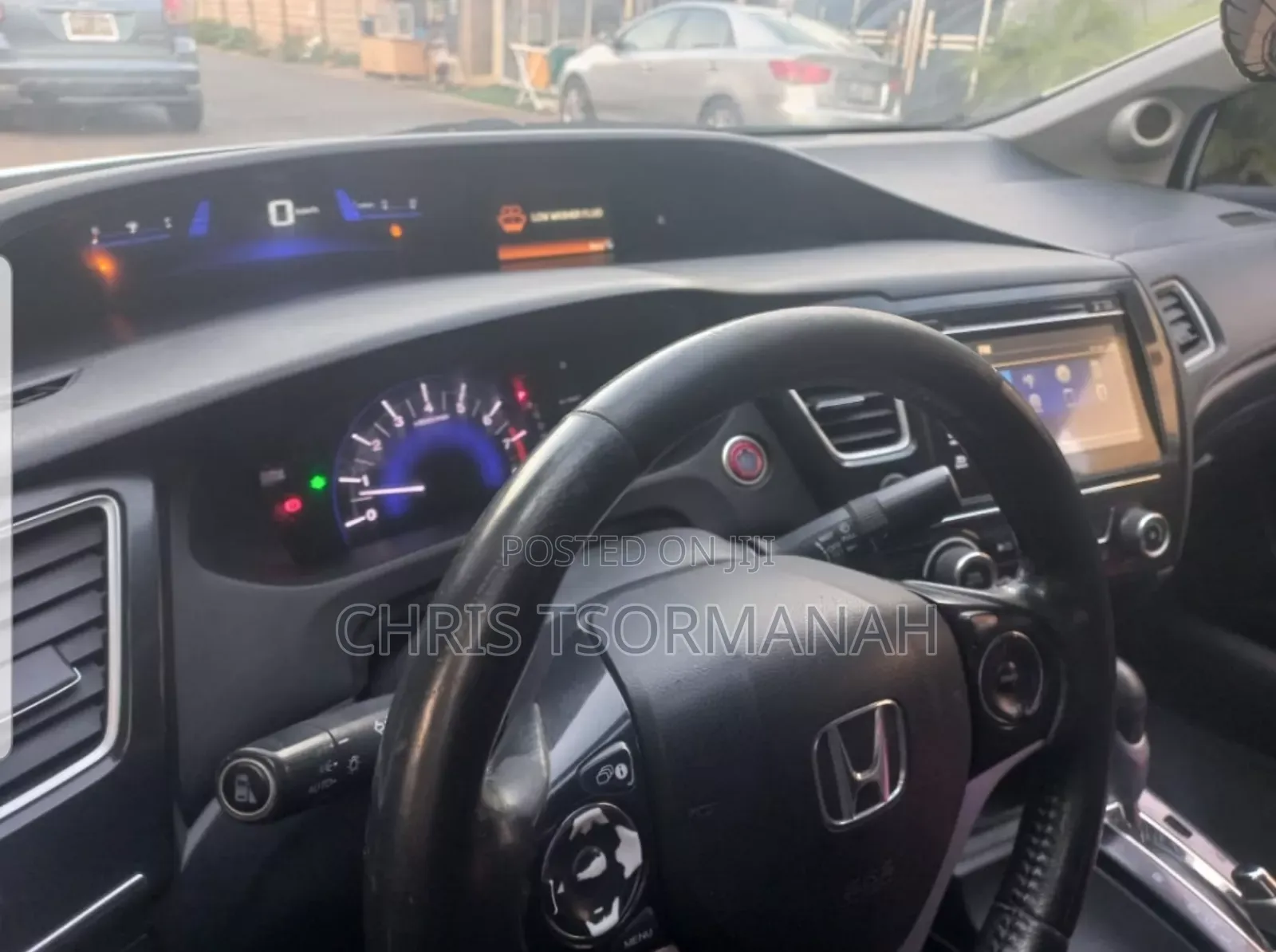 Honda Civic EX-L 4dr Sedan (1.8L 4cyl CVT) 2015 Off white
