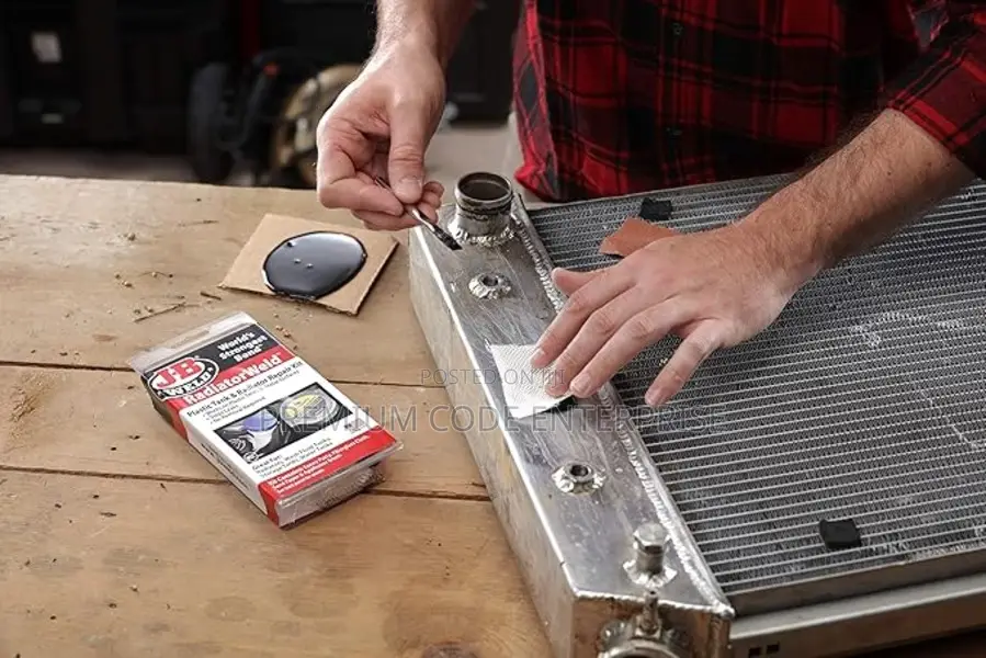 Radiatorweld Plastic Tank Radiator Repair Kit – Epoxy Reinforced Fix