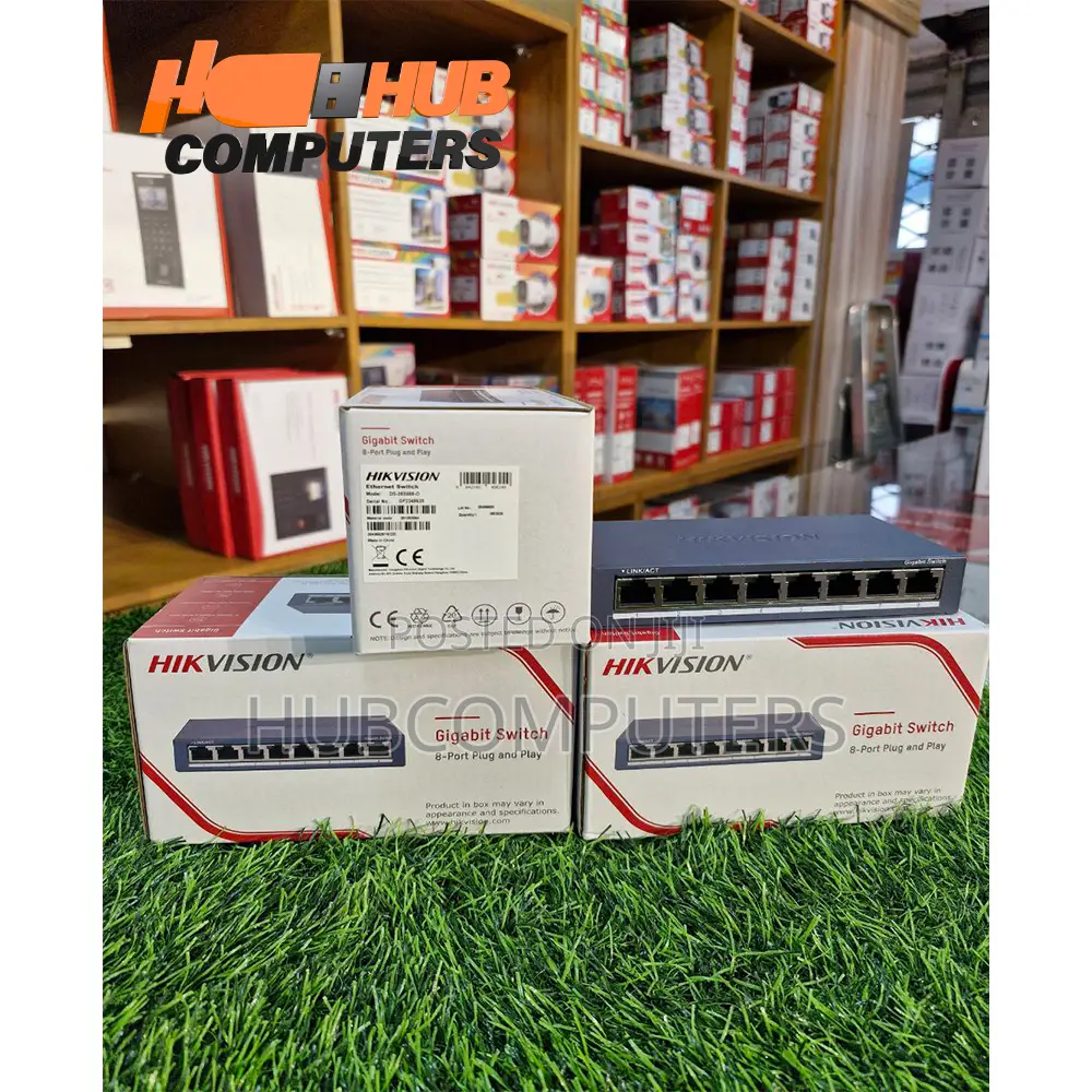 Hikvision (Ds-3e0508-0) 8 Port Gigabit Switch