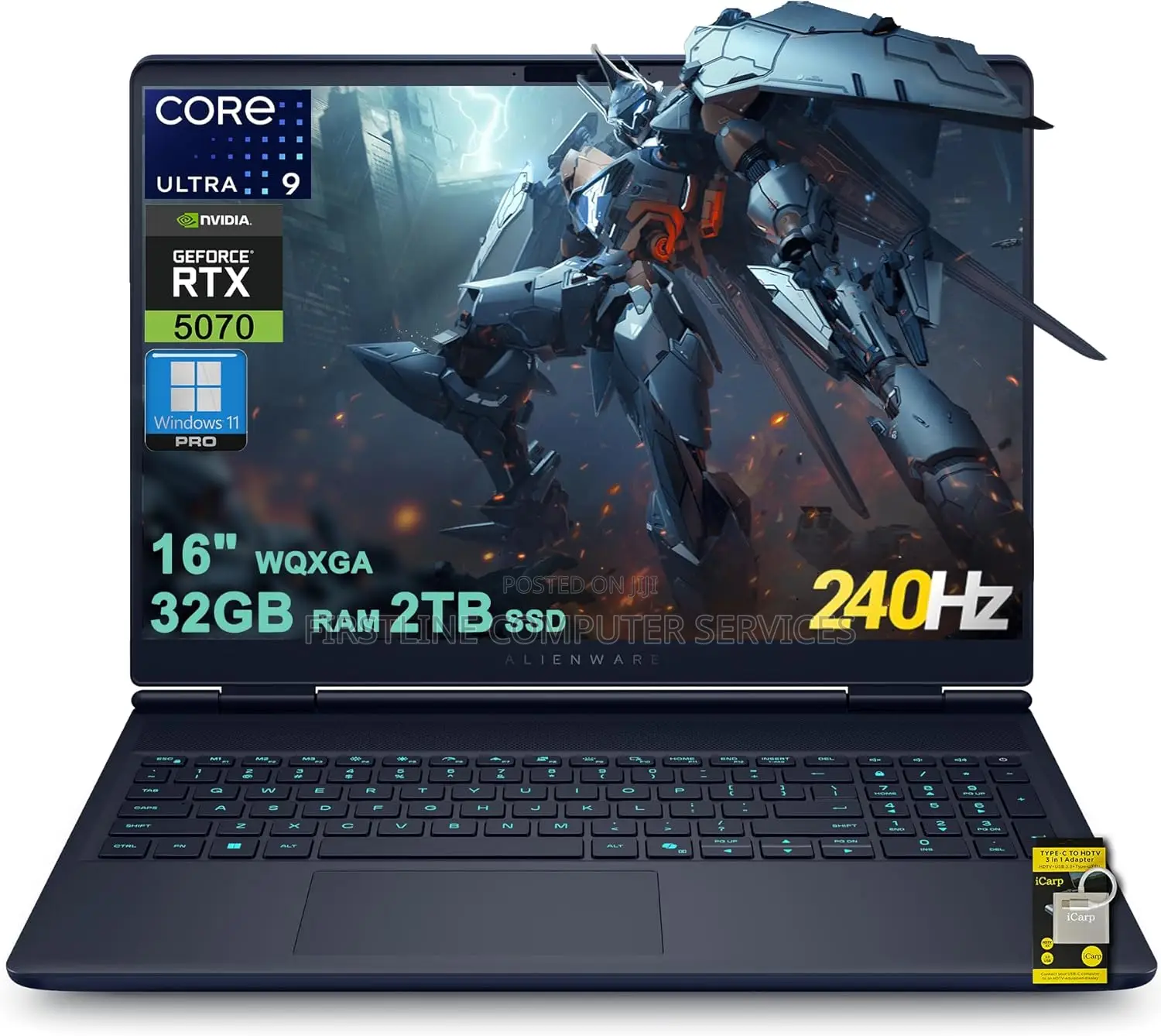 New Laptop Dell Alienware Aurora R16 32GB Intel Core Ultra 9 SSD 2T
