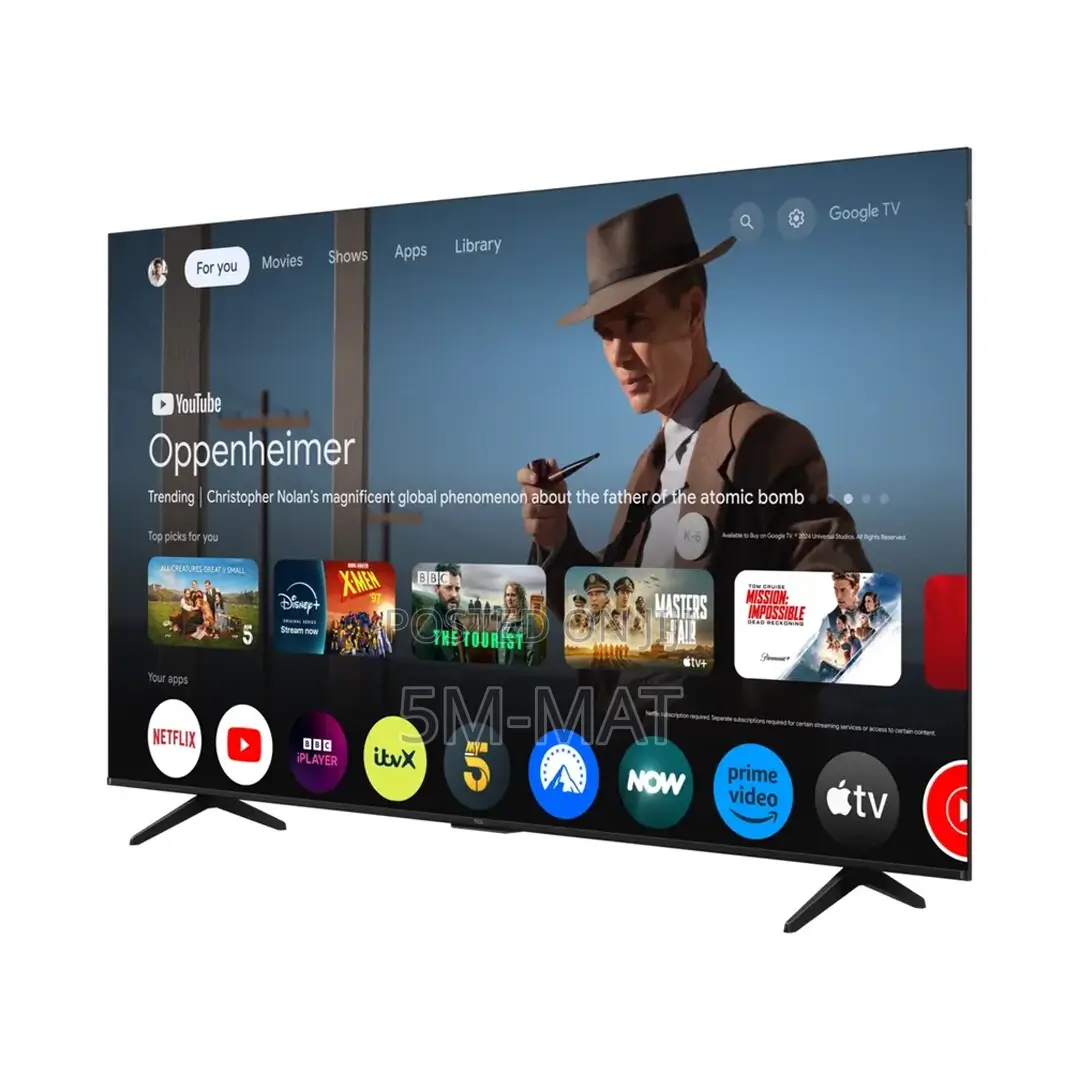 Smart Tv TCL 75p7k Qled 75" Uhd Google Tv - 190cm