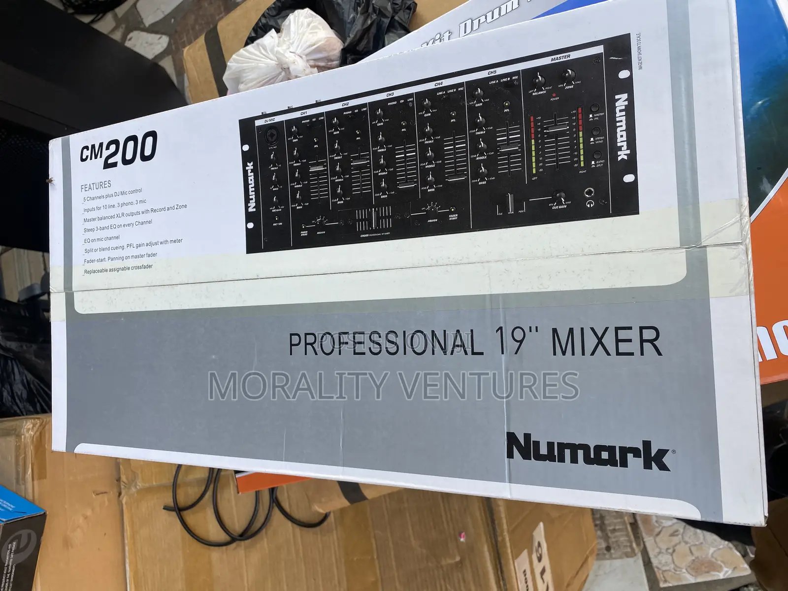 Numark Cm200 Professional 19" Dj Mixer