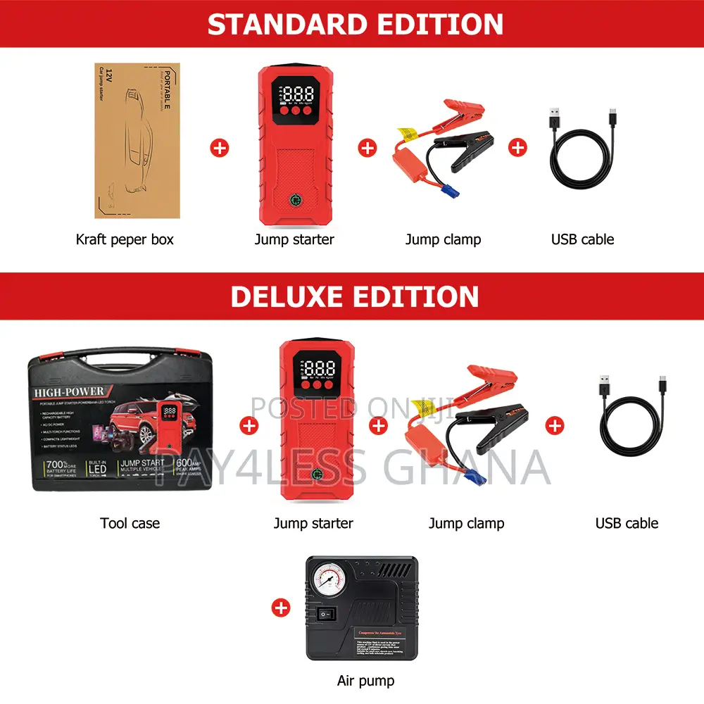 Car Battery Jump Starter