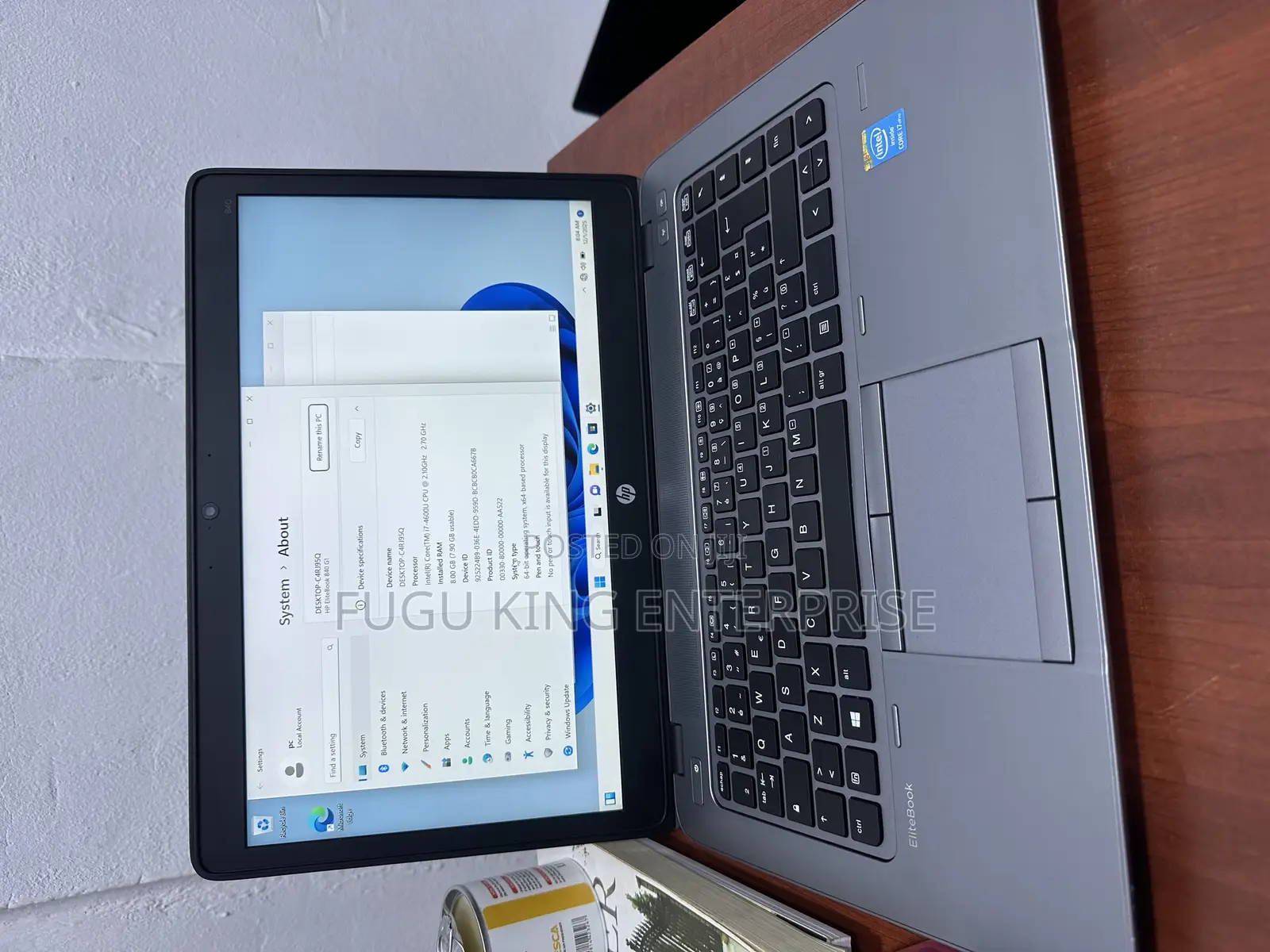 Laptop HP EliteBook 840 G1 8GB Intel Core I7 SSD 256GB