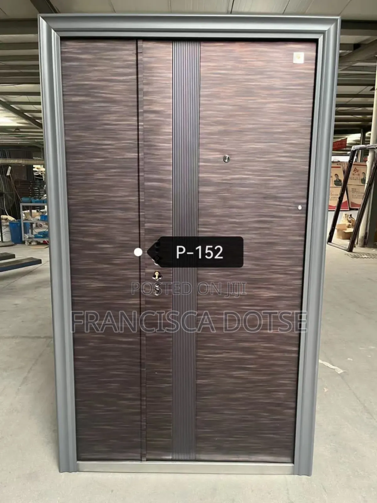 Smooth Security Door New Design 4"