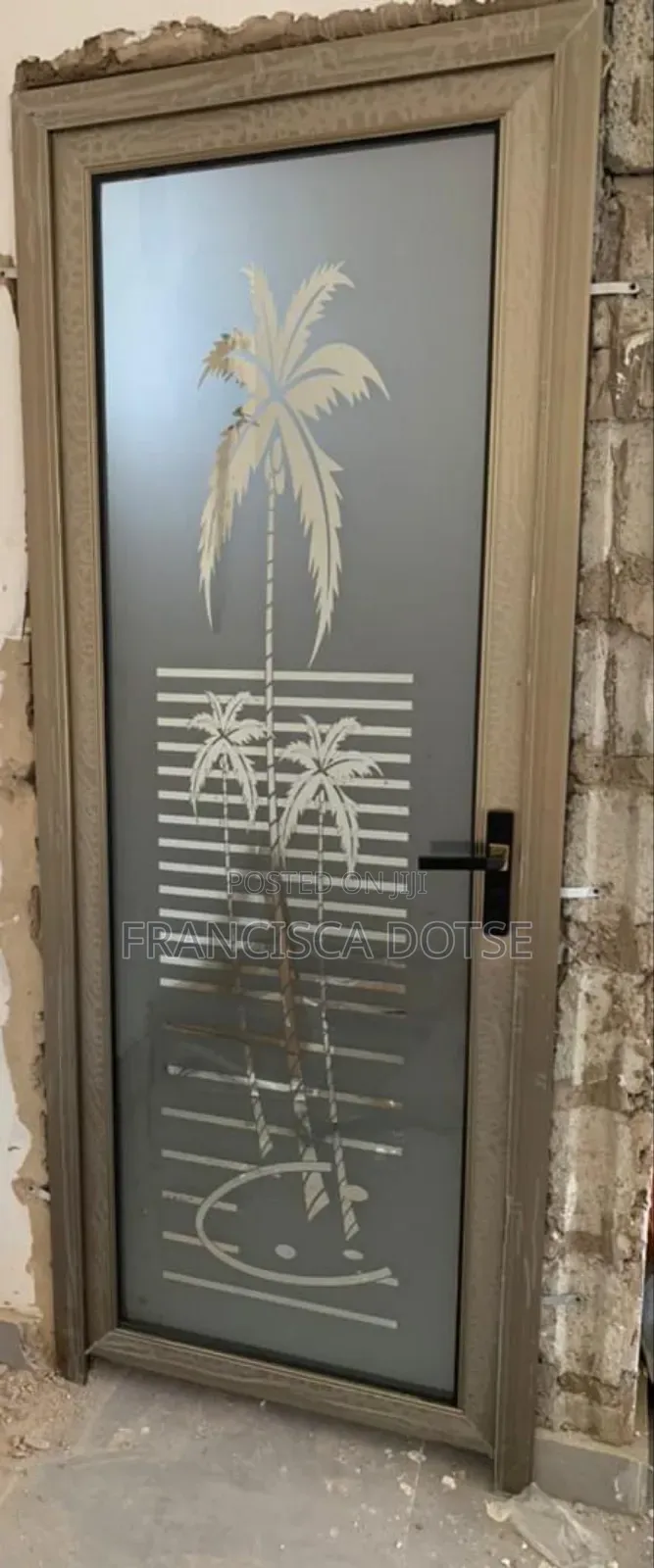 Paladin Interior Washroom Glass Door