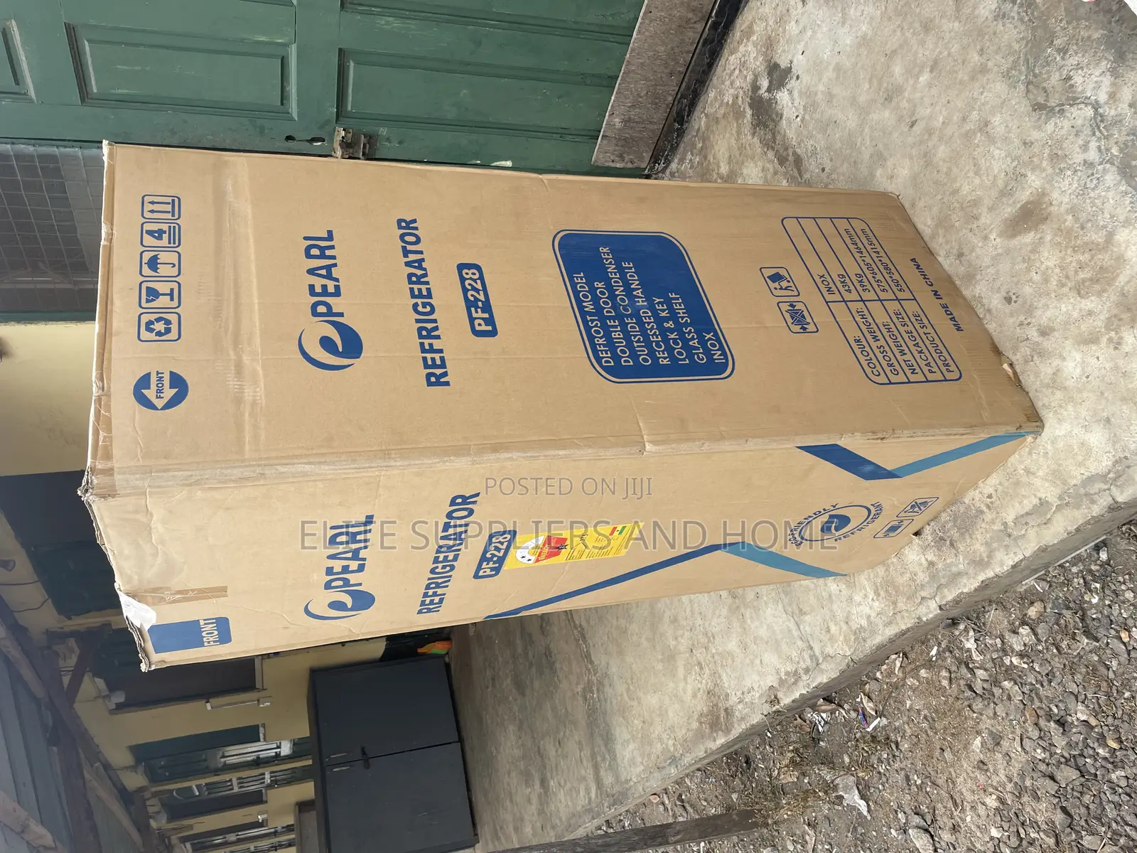 Pearl Double Door Fridge (212l)