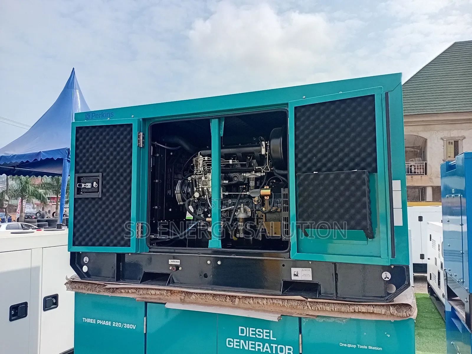 Industrial Perkins Generator – Stable Power Supply