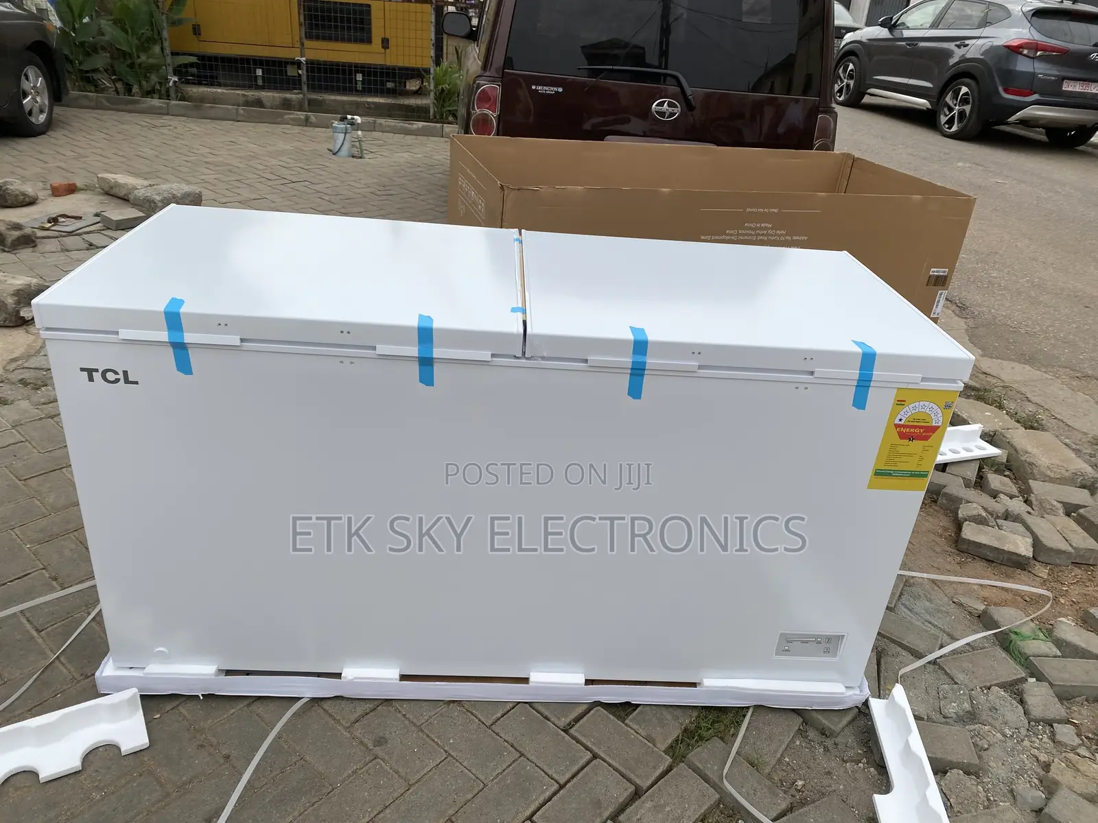 TCL F660cfsl 508l Double Door Chest Freezer