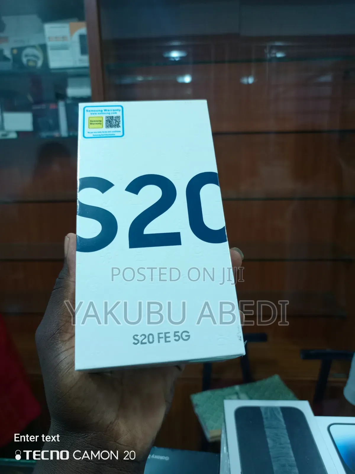 New Samsung Galaxy S20 FE 128 GB Blue