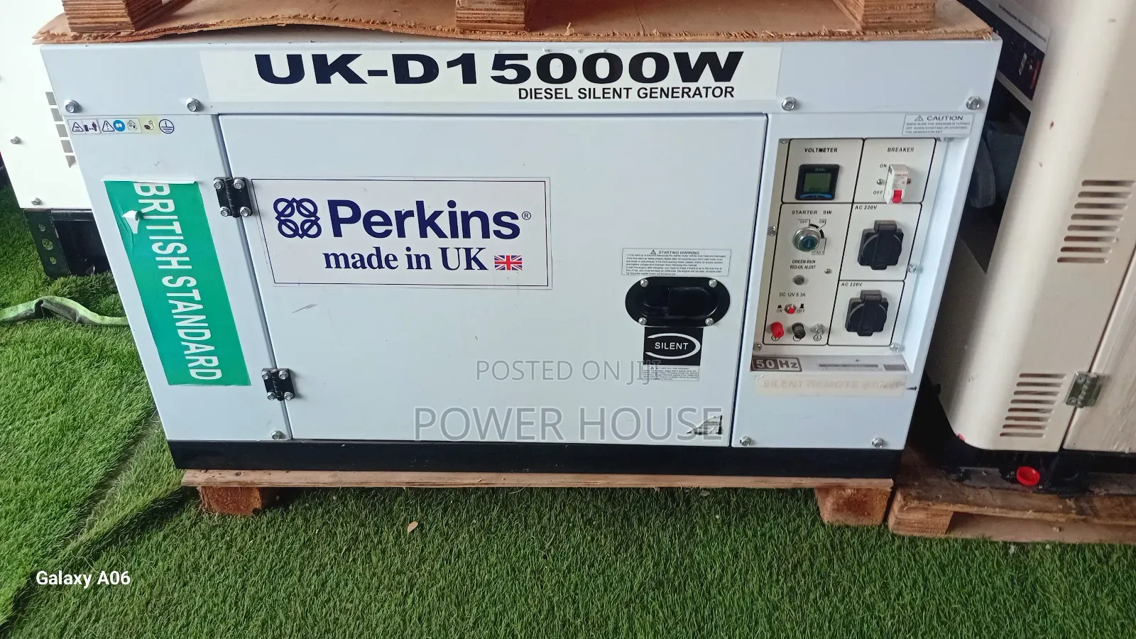 Perkins 15kva Generator Strong Diesel Output