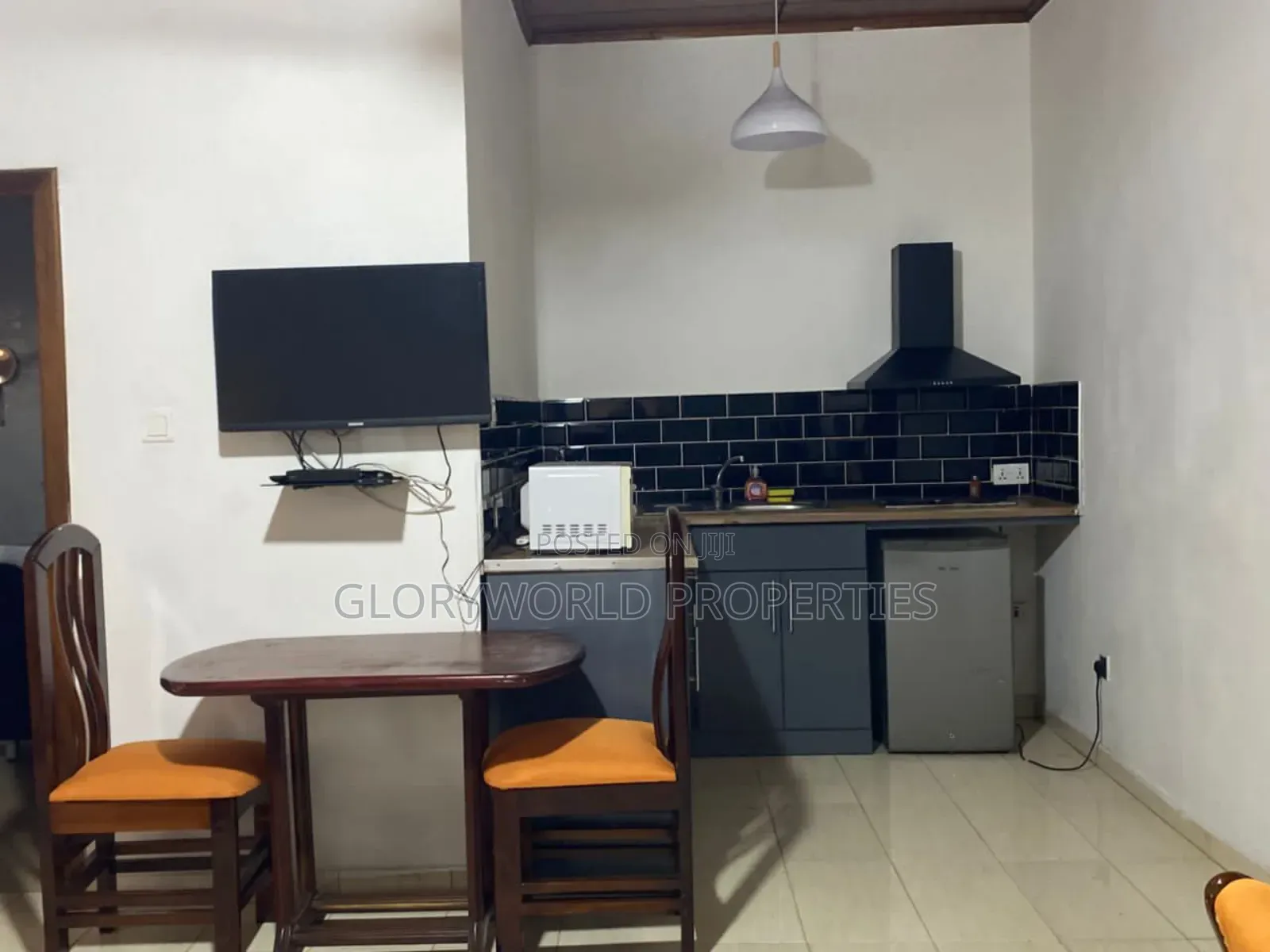 Spacious Furnished Studio Apartment at Spintex