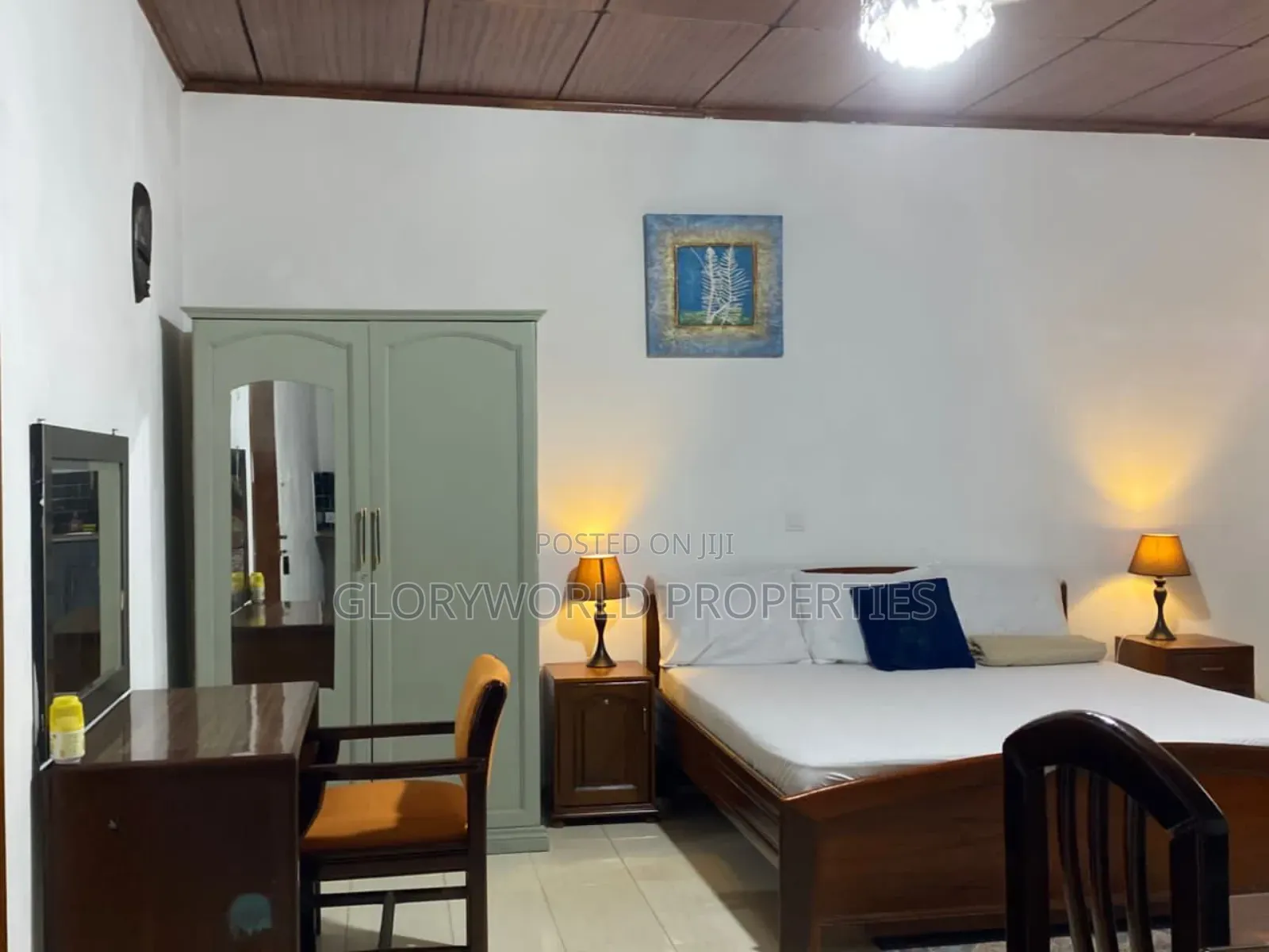 Spacious Furnished Studio Apartment at Spintex