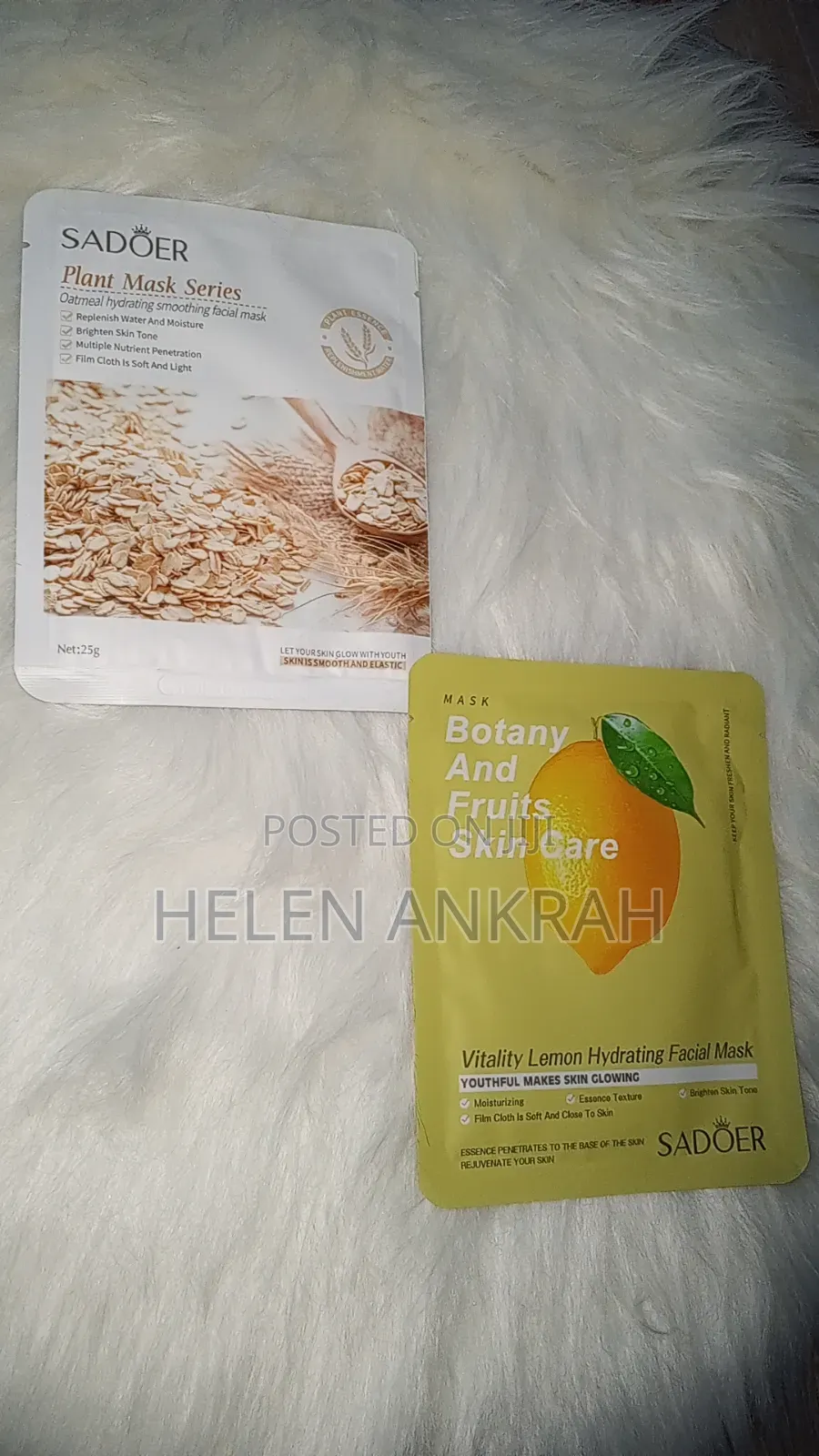 Face Moisturizing Masks
