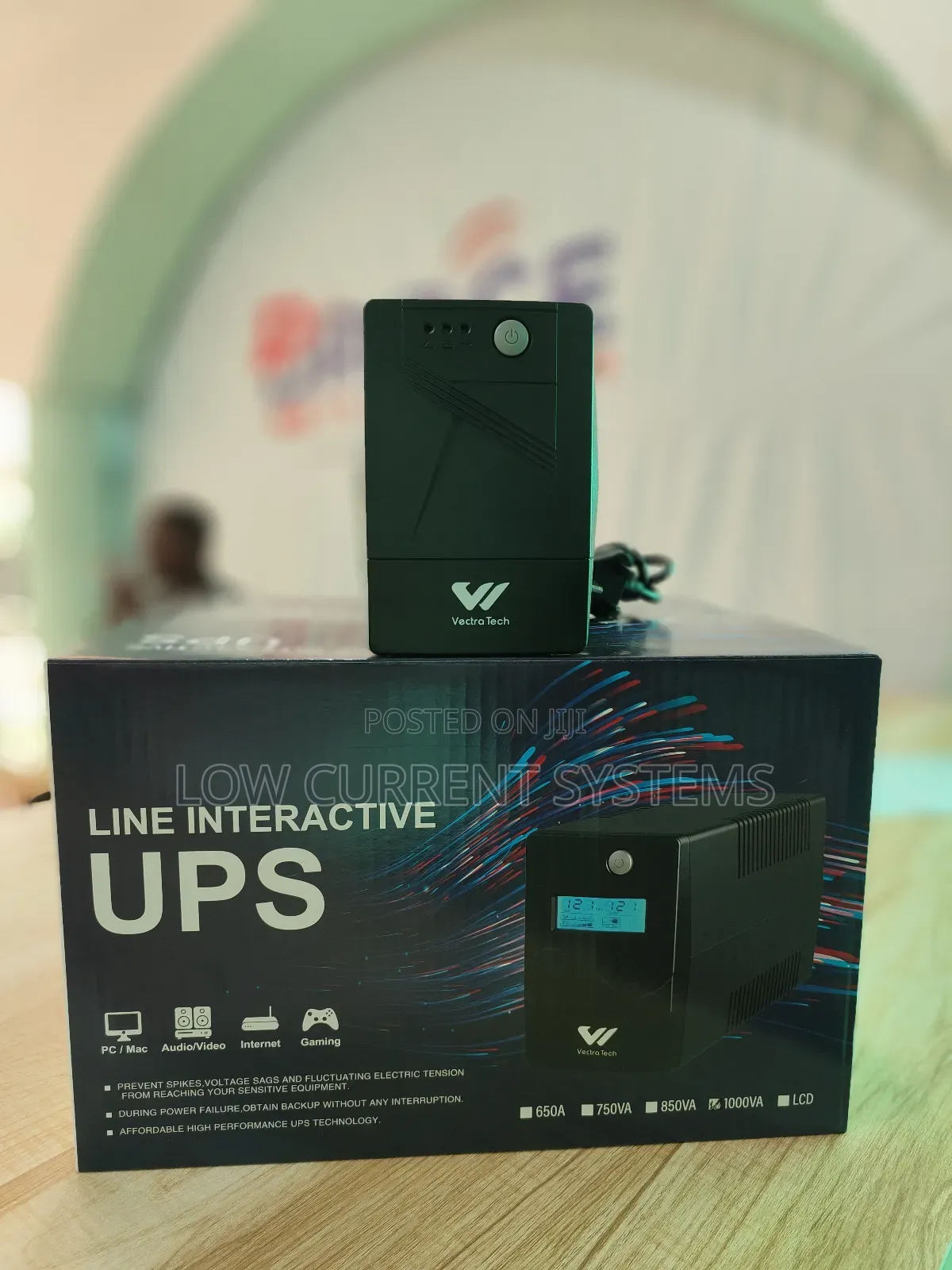 1000va 600w Smart Backup Ups Ds-Ups1000 Surge Protection
