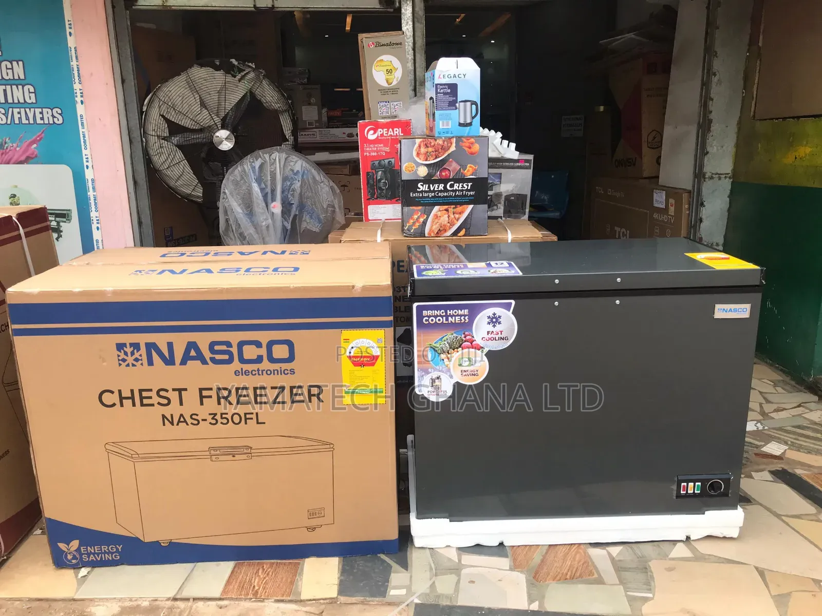 Original Nasco 250l Chest Freezer With 7 Years Warranty