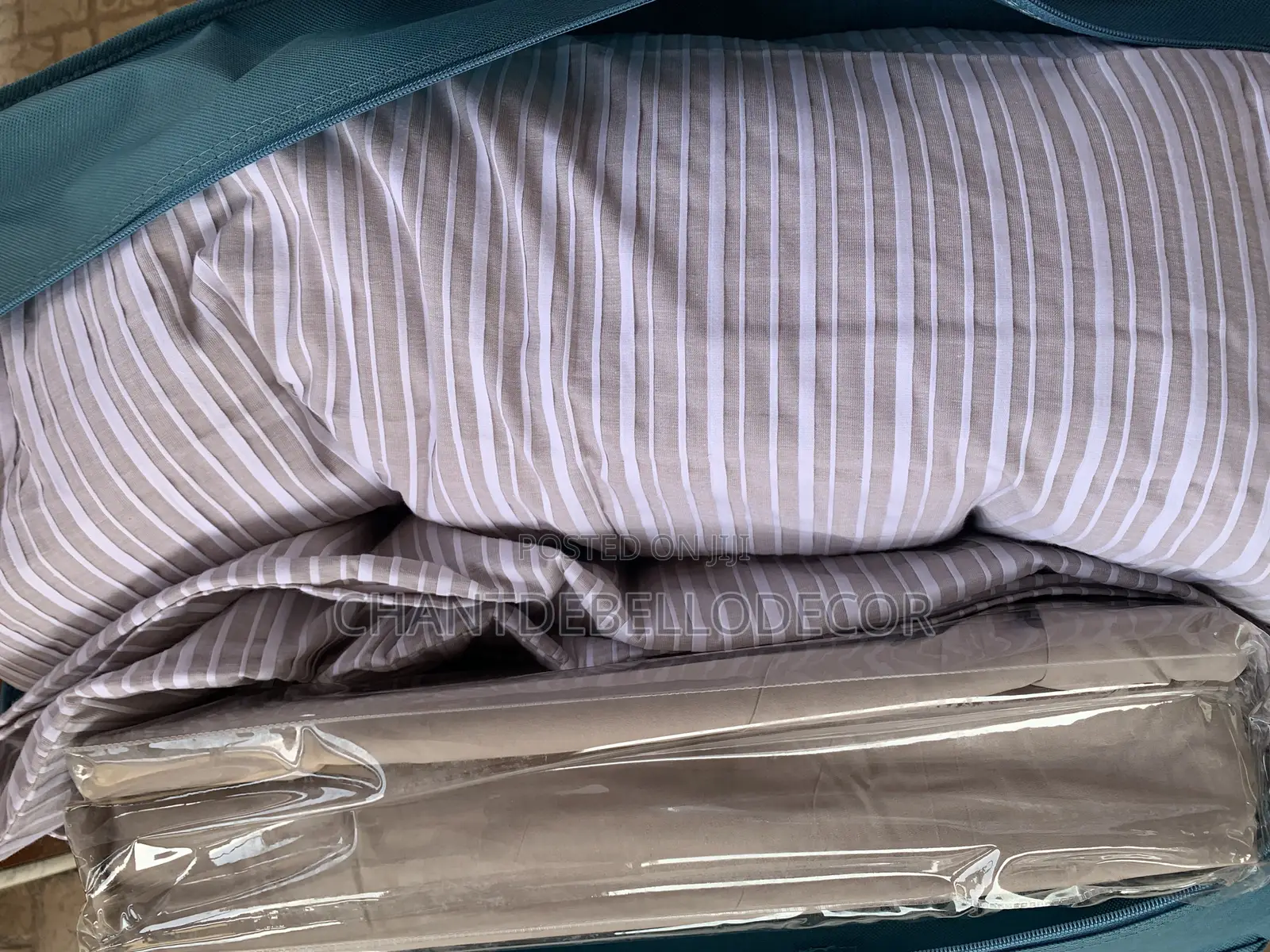 300-Thread-Count Pure Cotton King Size Removable Duvet Set