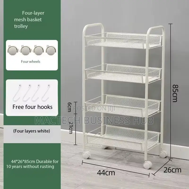 4 Tier Cart/Trolley