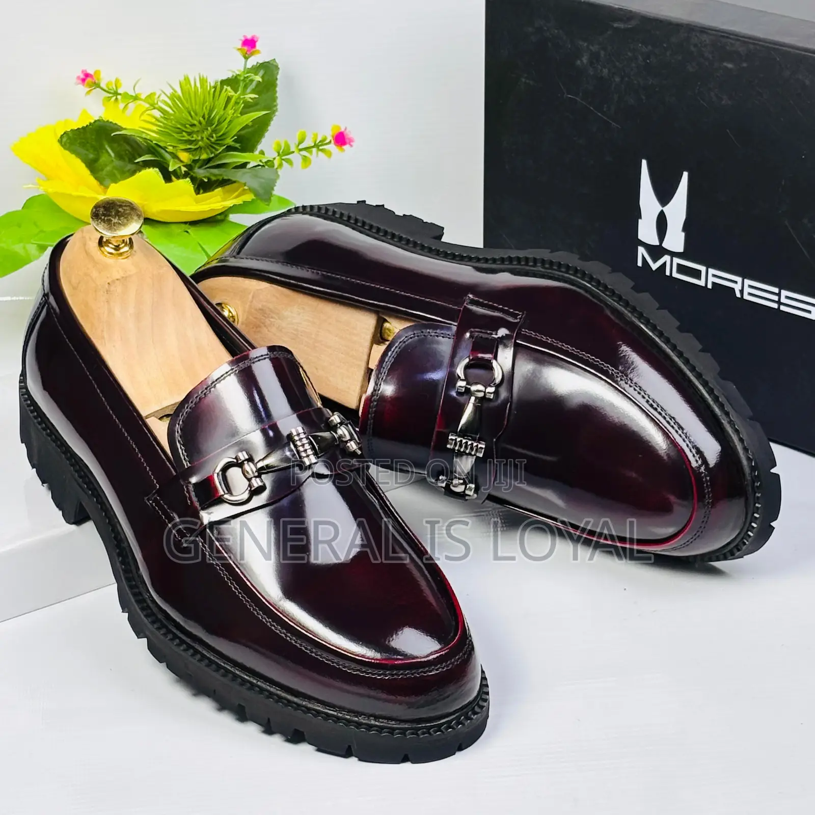 Moreschi Mirror Wine Men’S Loafers Shoe