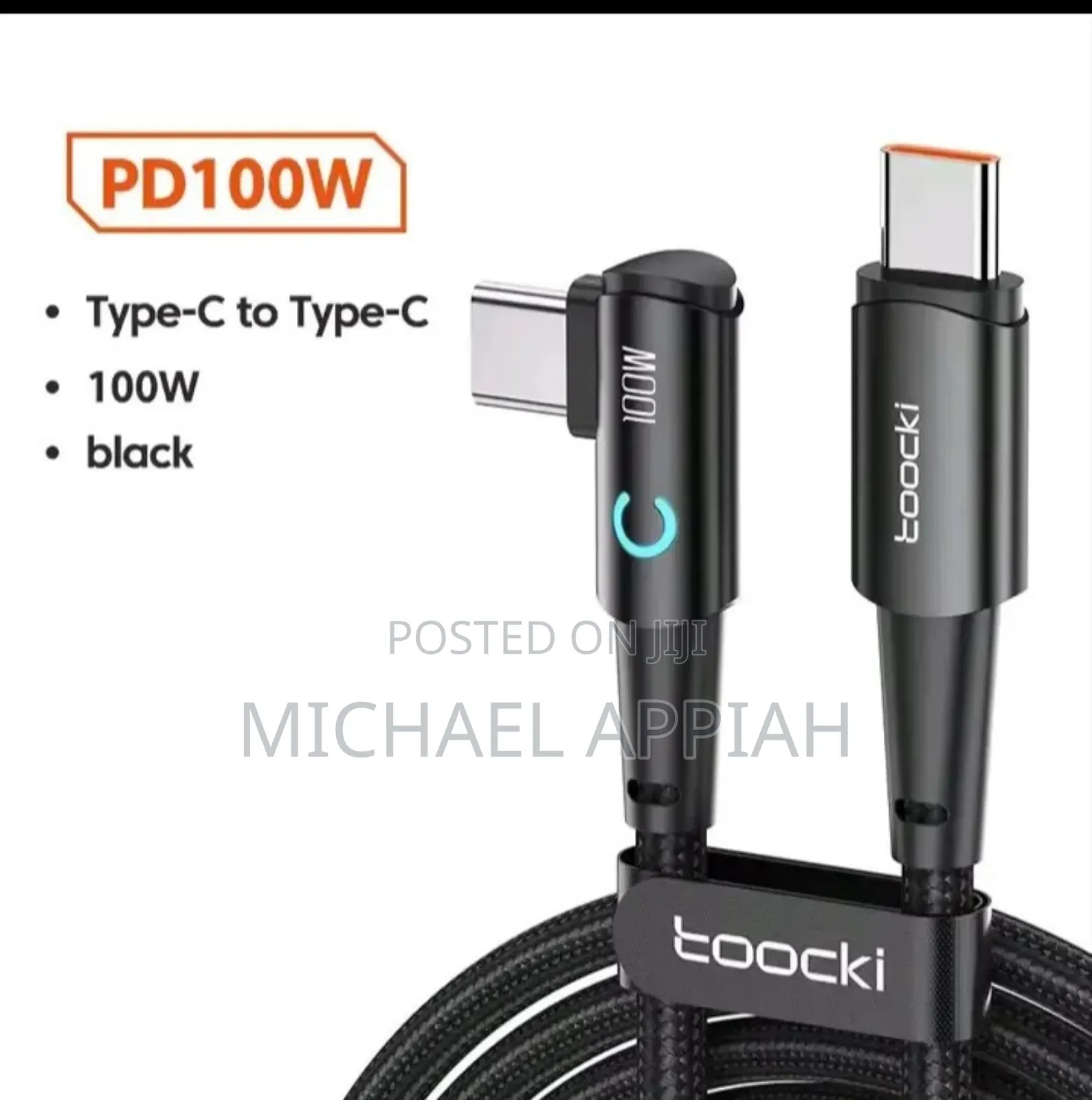 Toocki Pd 100w Angled Cable 2m
