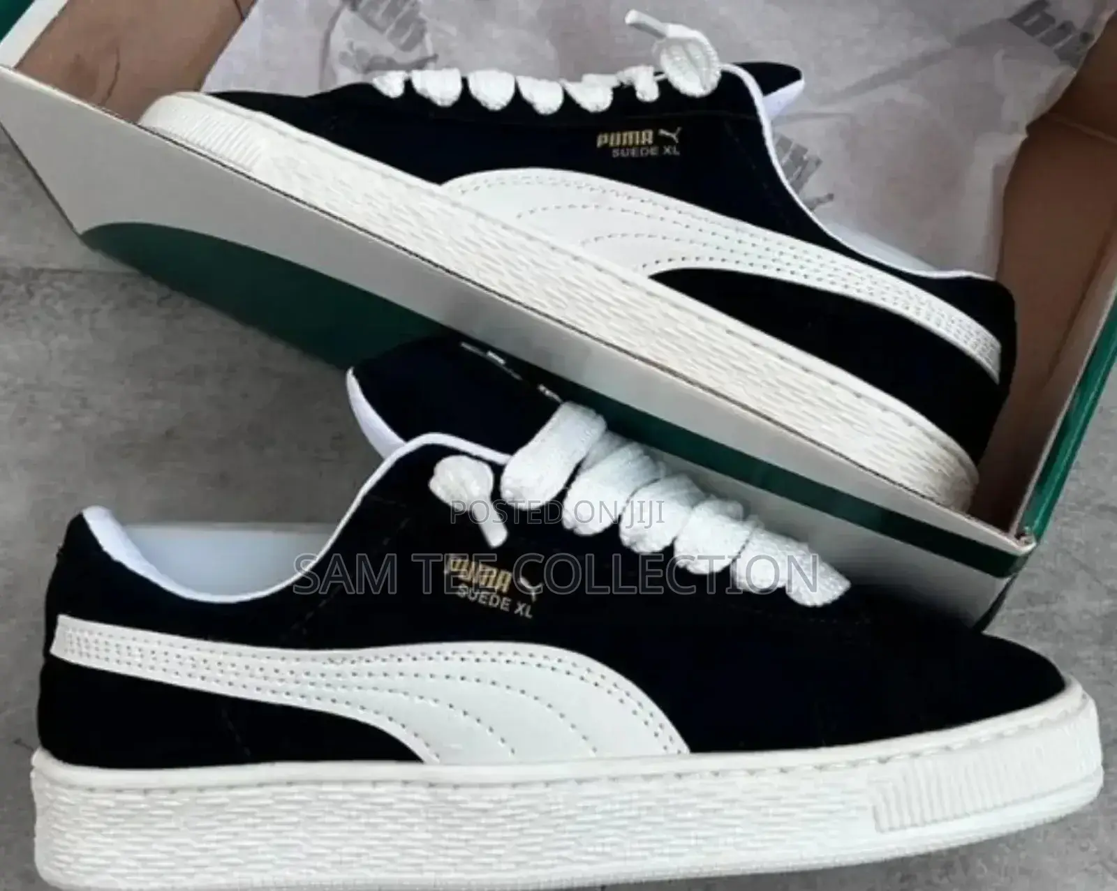 Original Puma Suede, All Black, Red/Puma White, Blue White.