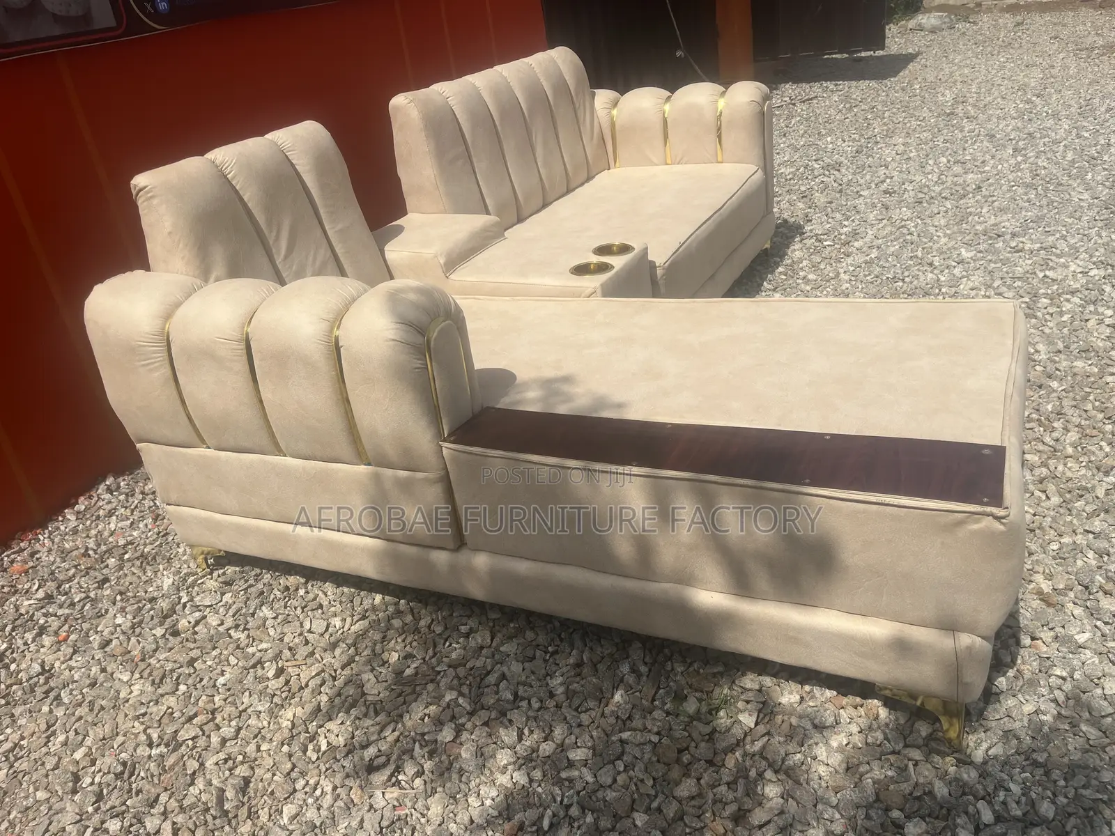 Quality Modern L Shape Sofa Chair (Delivery Before Payment)