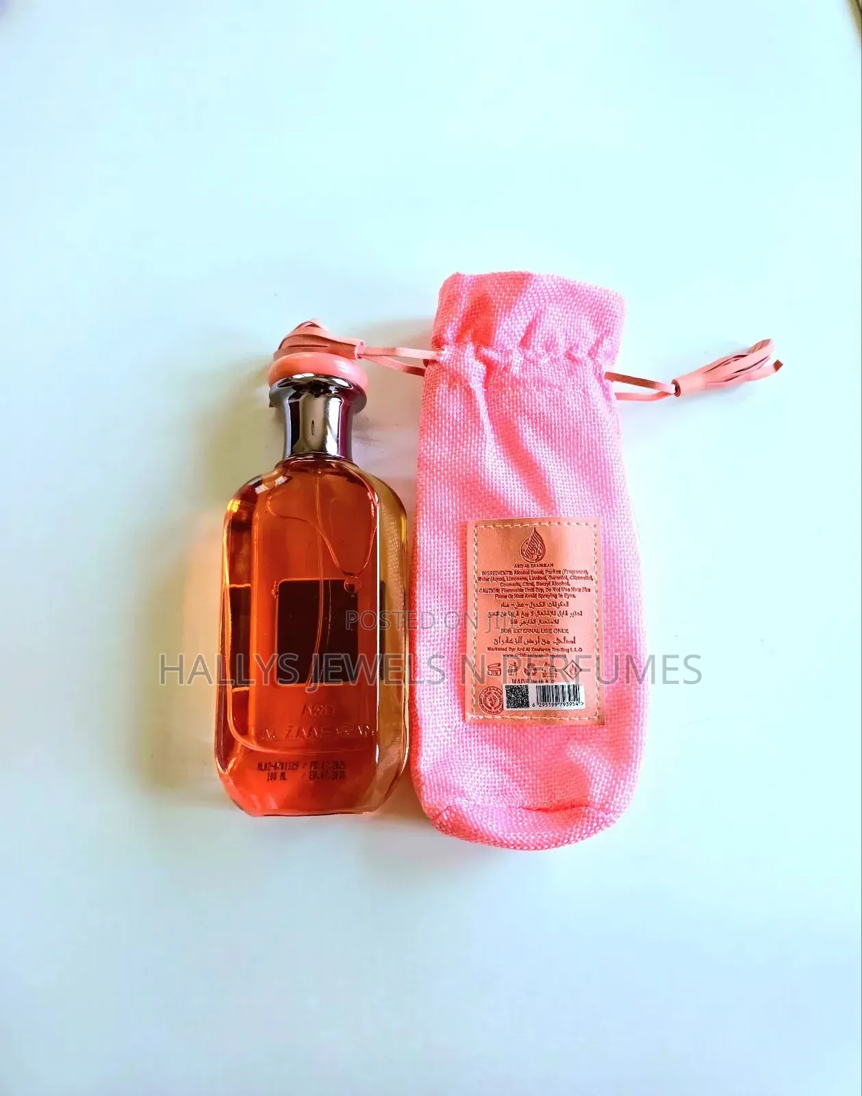 Mousuf Wardi (Pink) Perfume by Ard Al Zaafaran, 100ml, Women's