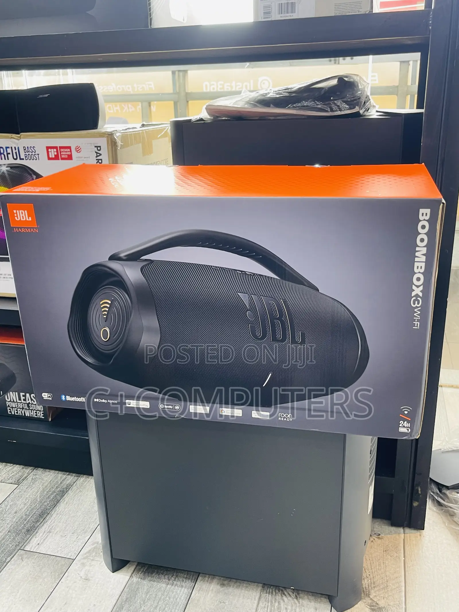 JBL Boombox 3 Wi-Fi Powerful Portable Original Speaker