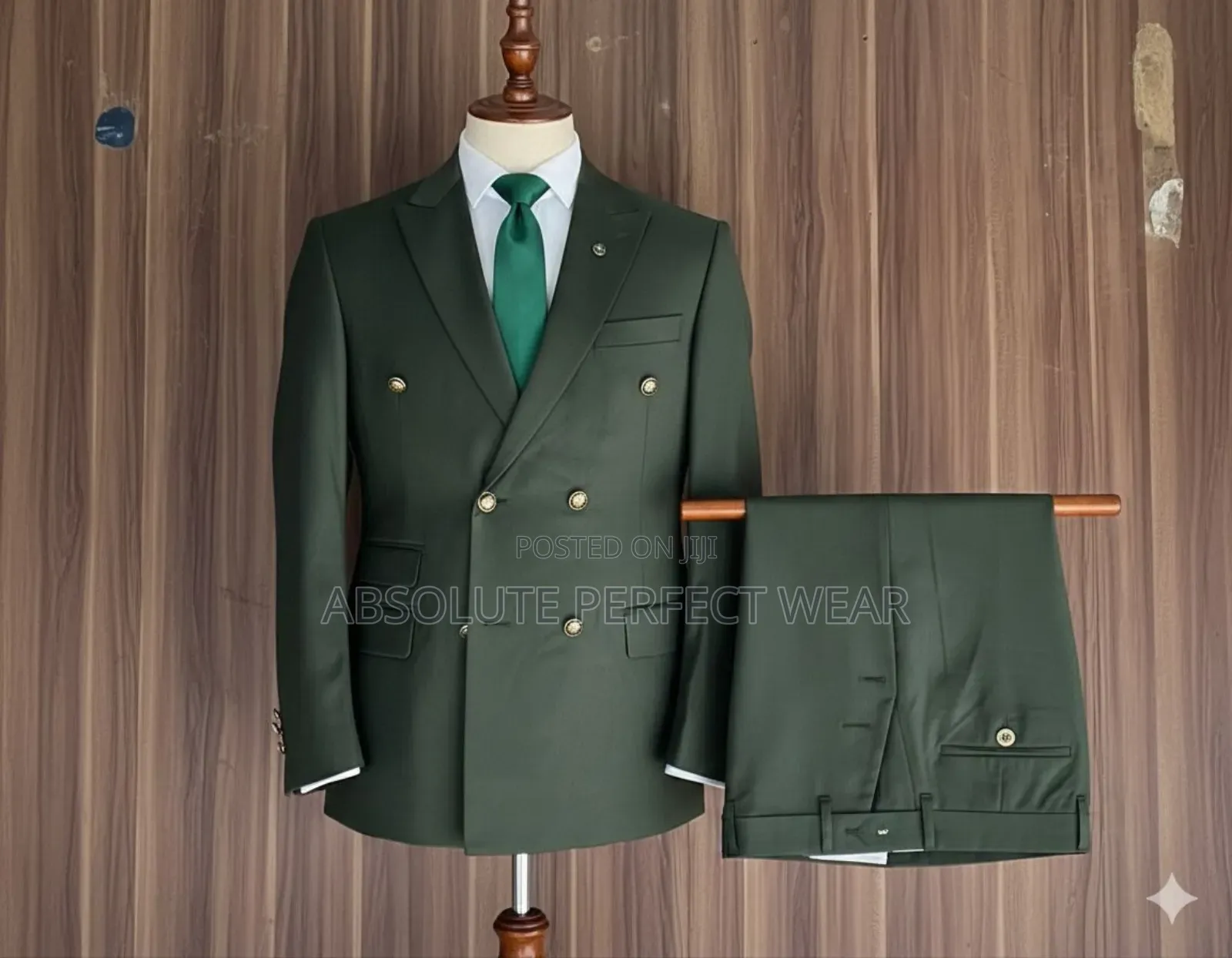 Breasted Suit for Men Available