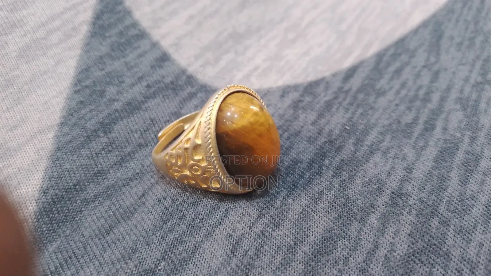Tiger Eye Protection and Luck Ring