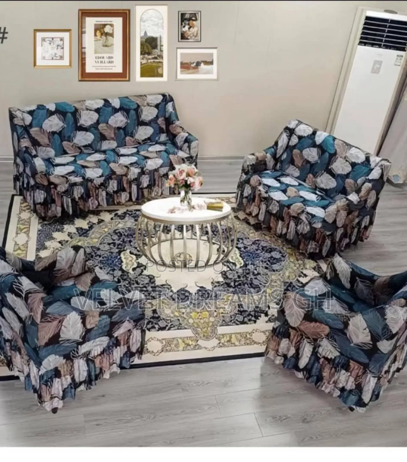 Premium Stretch Sofa Covers Set Elegant Protective