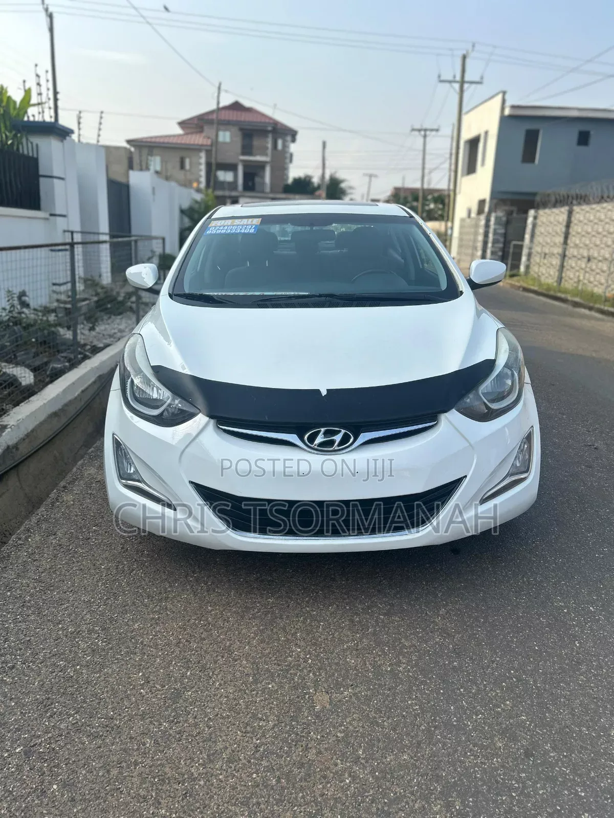 Hyundai Elantra Limited 4dr Sedan (1.8L 4cyl 6A) 2014 White