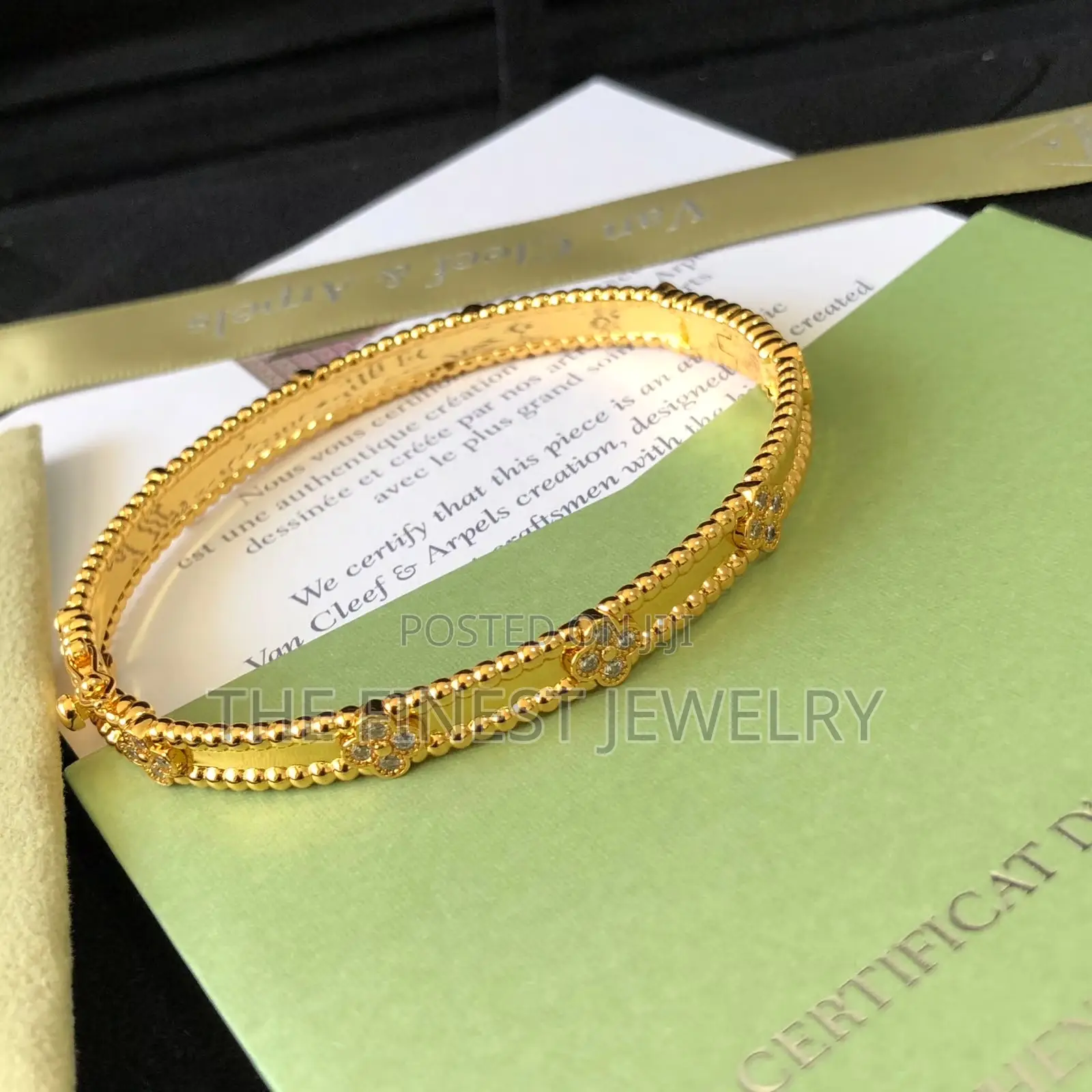 Van Cleef Arpels Gold Bracelet