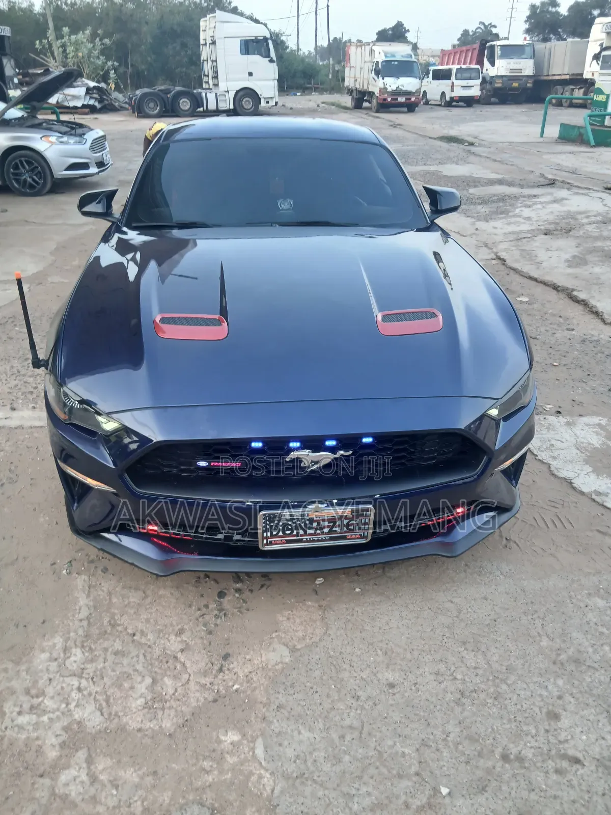 Ford Mustang EcoBoost Premium Fastback 2018 Blue