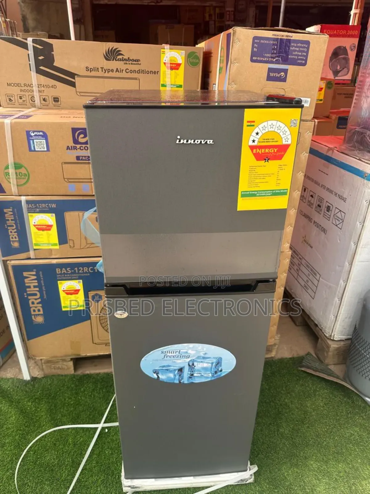 Innova Double Door Fridge 136 Litres