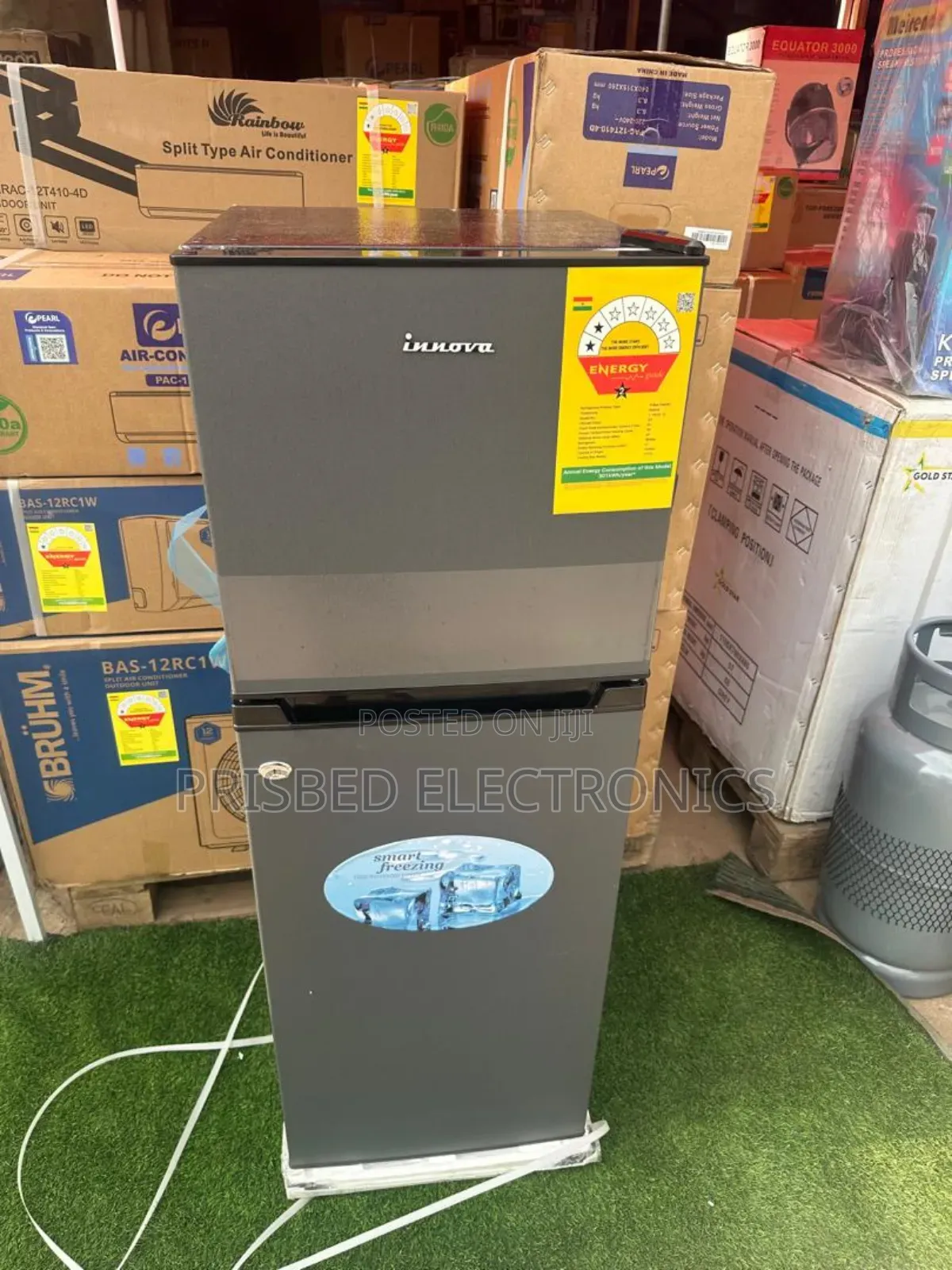 Innova Double Door Fridge 136 Litres