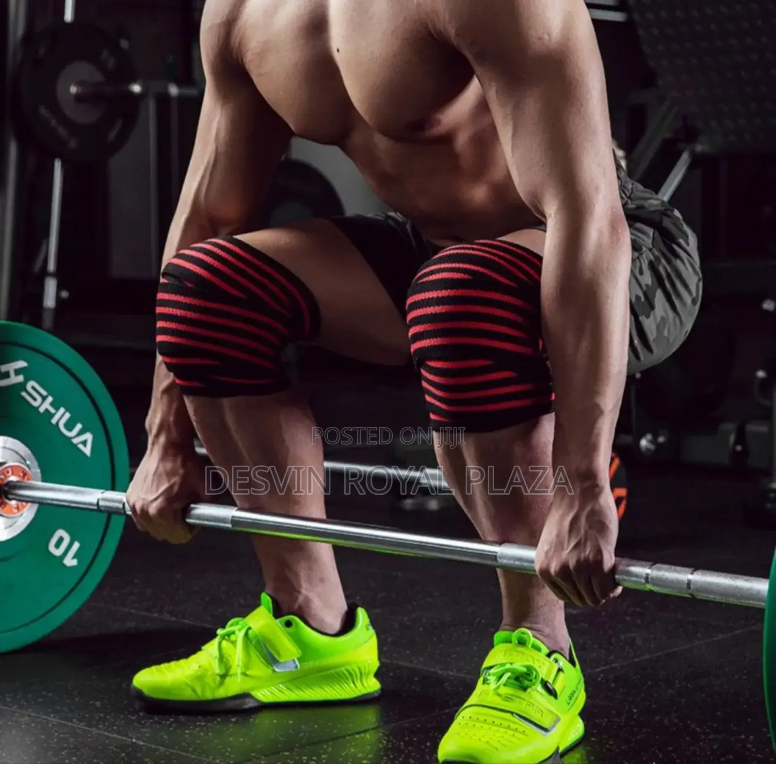 Knee Wrap for Quatting, Power Lifting, Gym ( Pair )