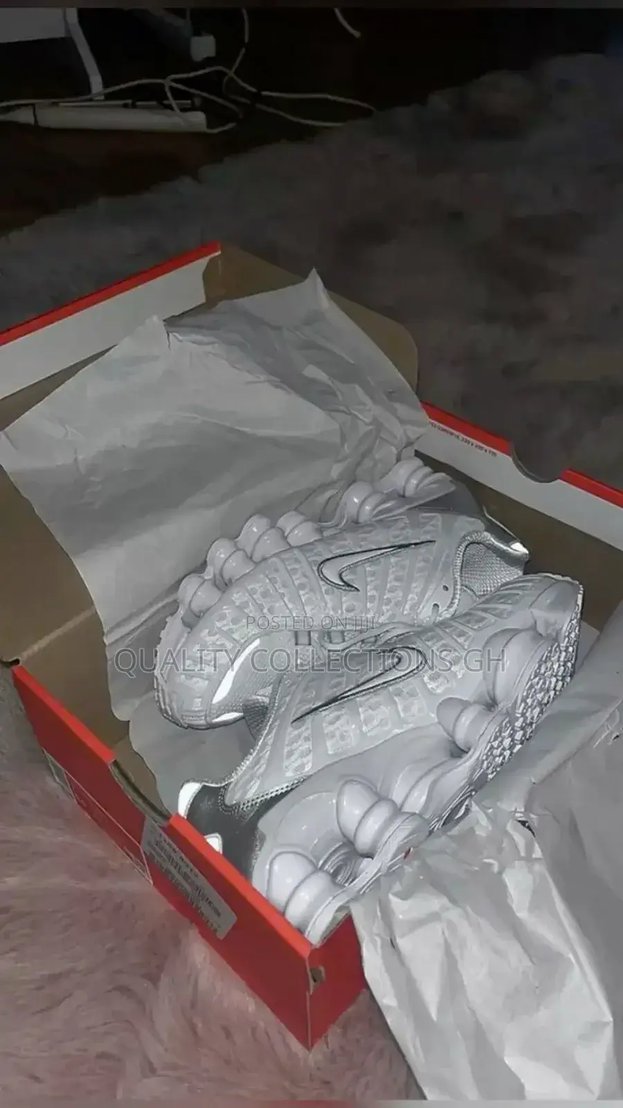 Nike Shoxx All White