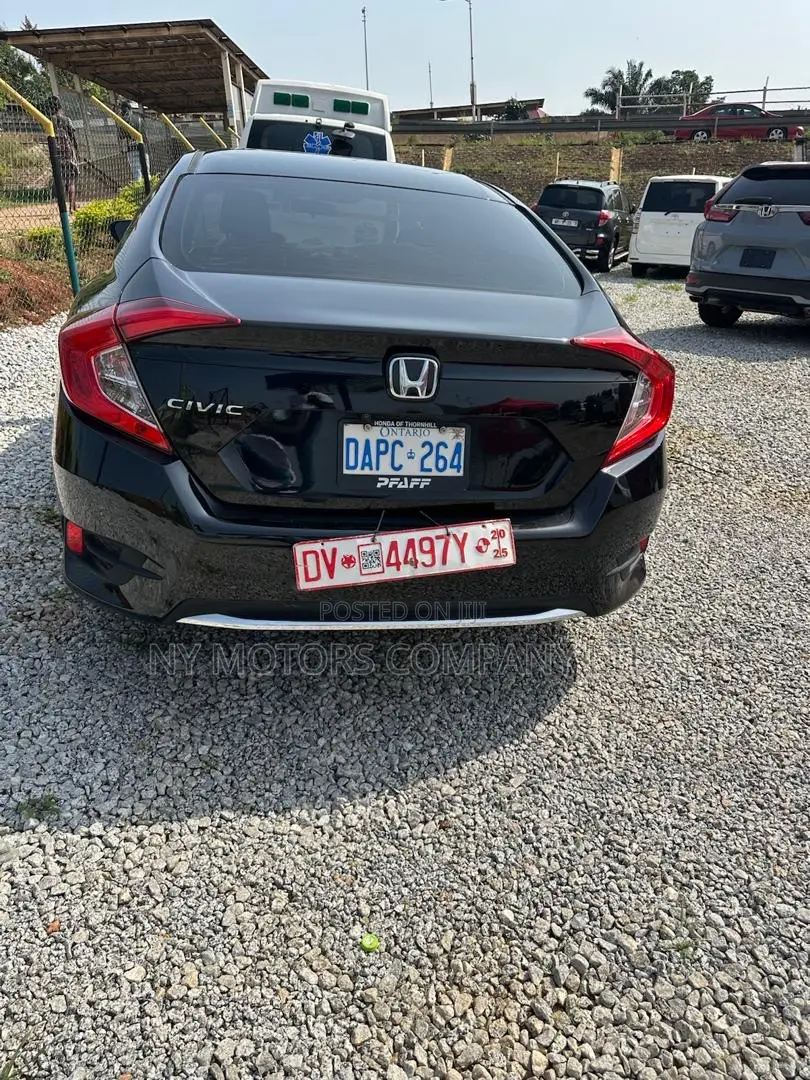 Honda Civic EX-L Sedan 2019 Black