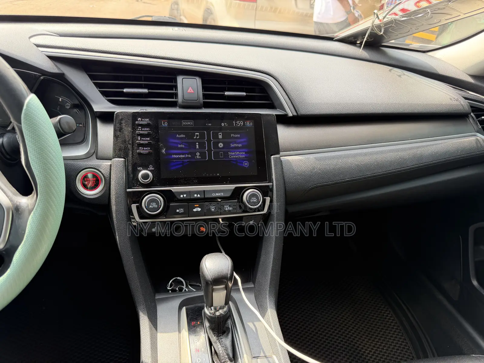 Honda Civic EX-L Sedan 2019 Black