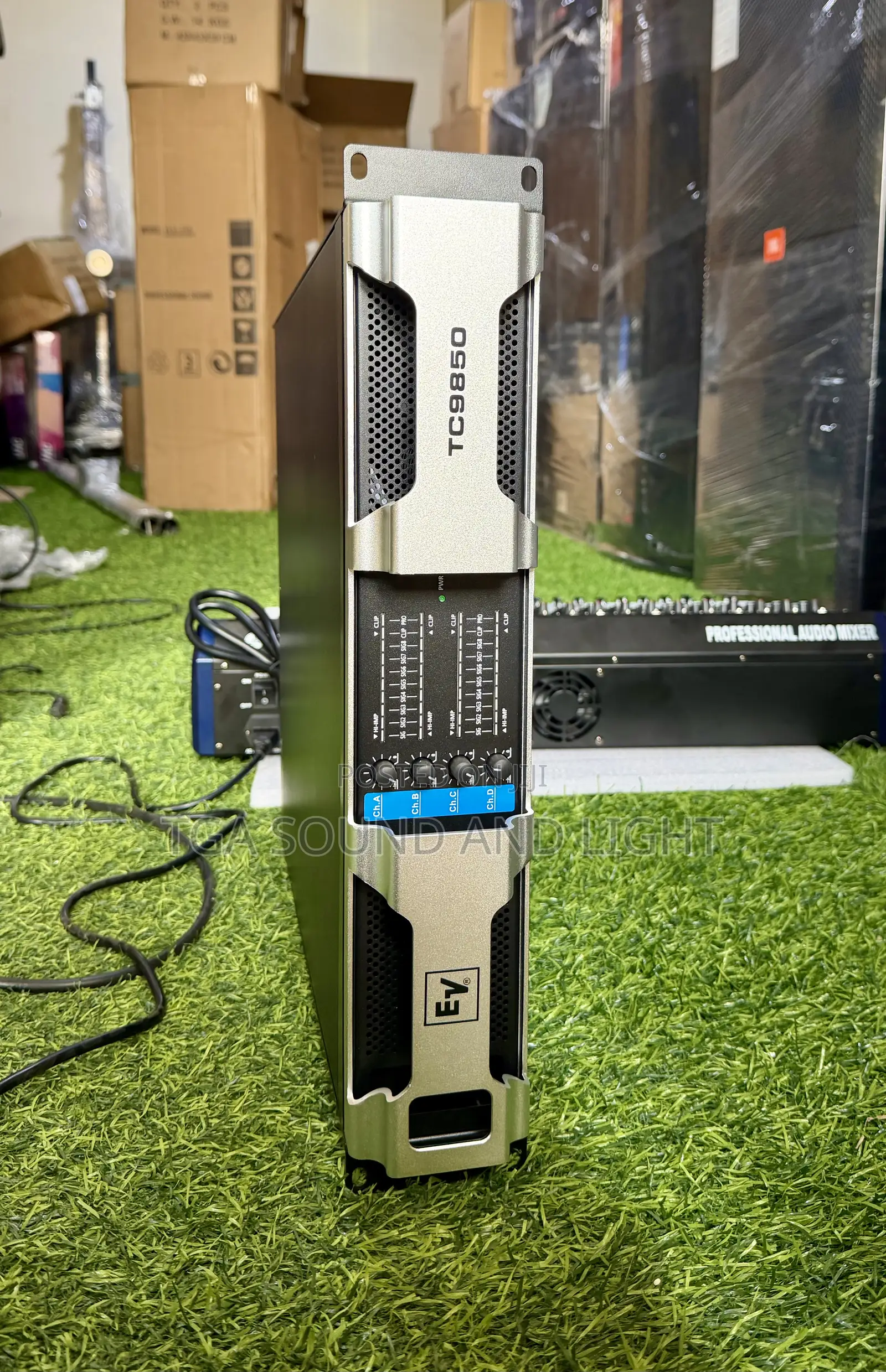 Ev Tc9850 4 Channels Power Amplifier