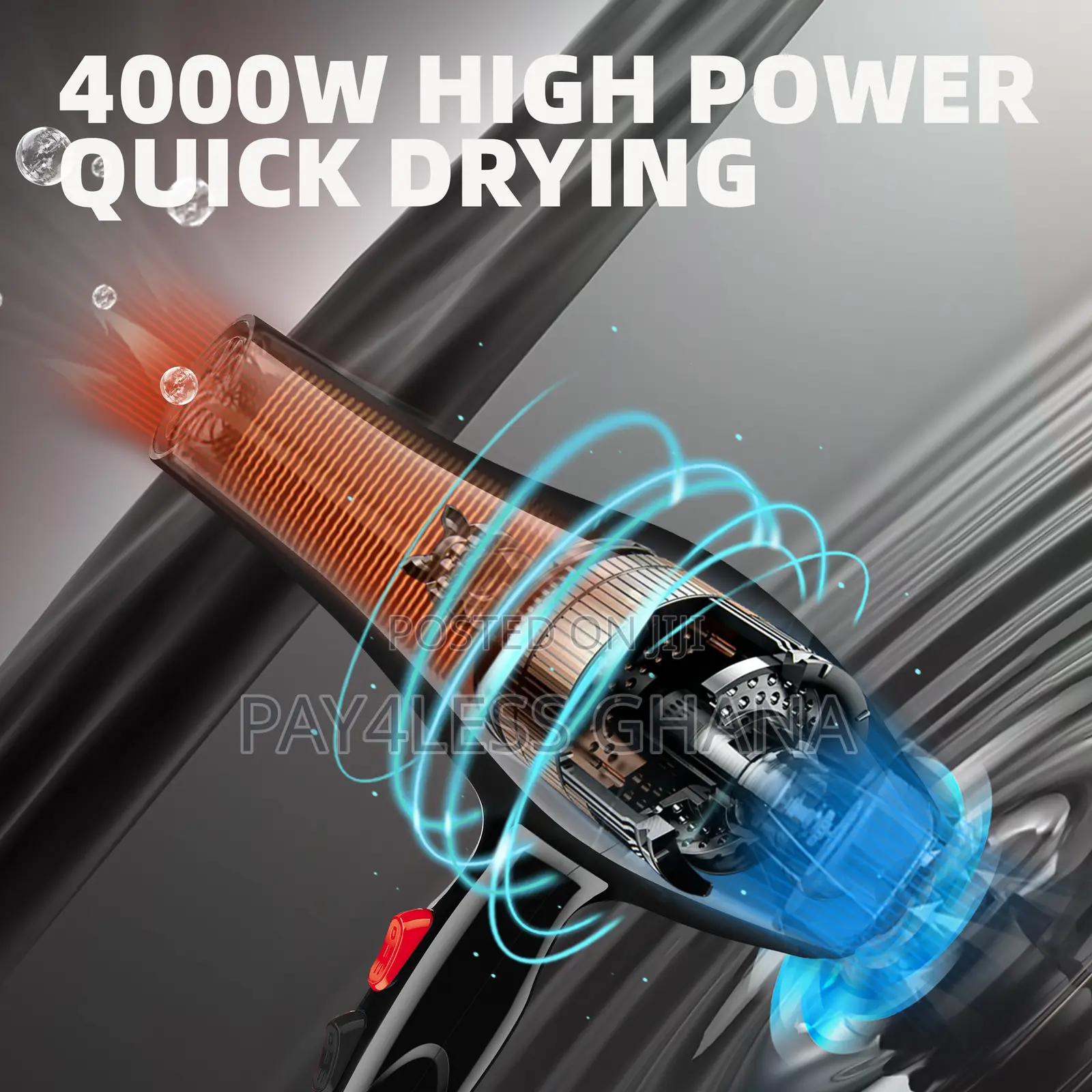 Hair Dryer With Accessories