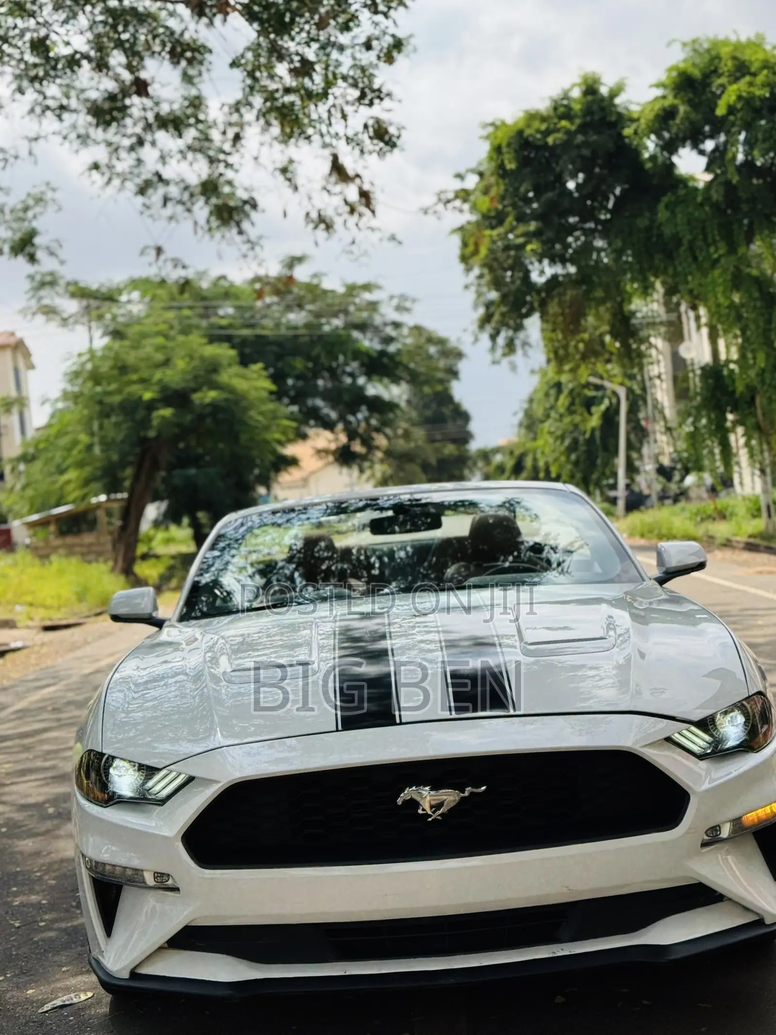 Ford Mustang EcoBoost Premium Convertible 2018 White