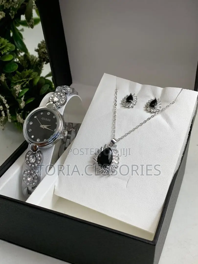 Necklace With Watch Set