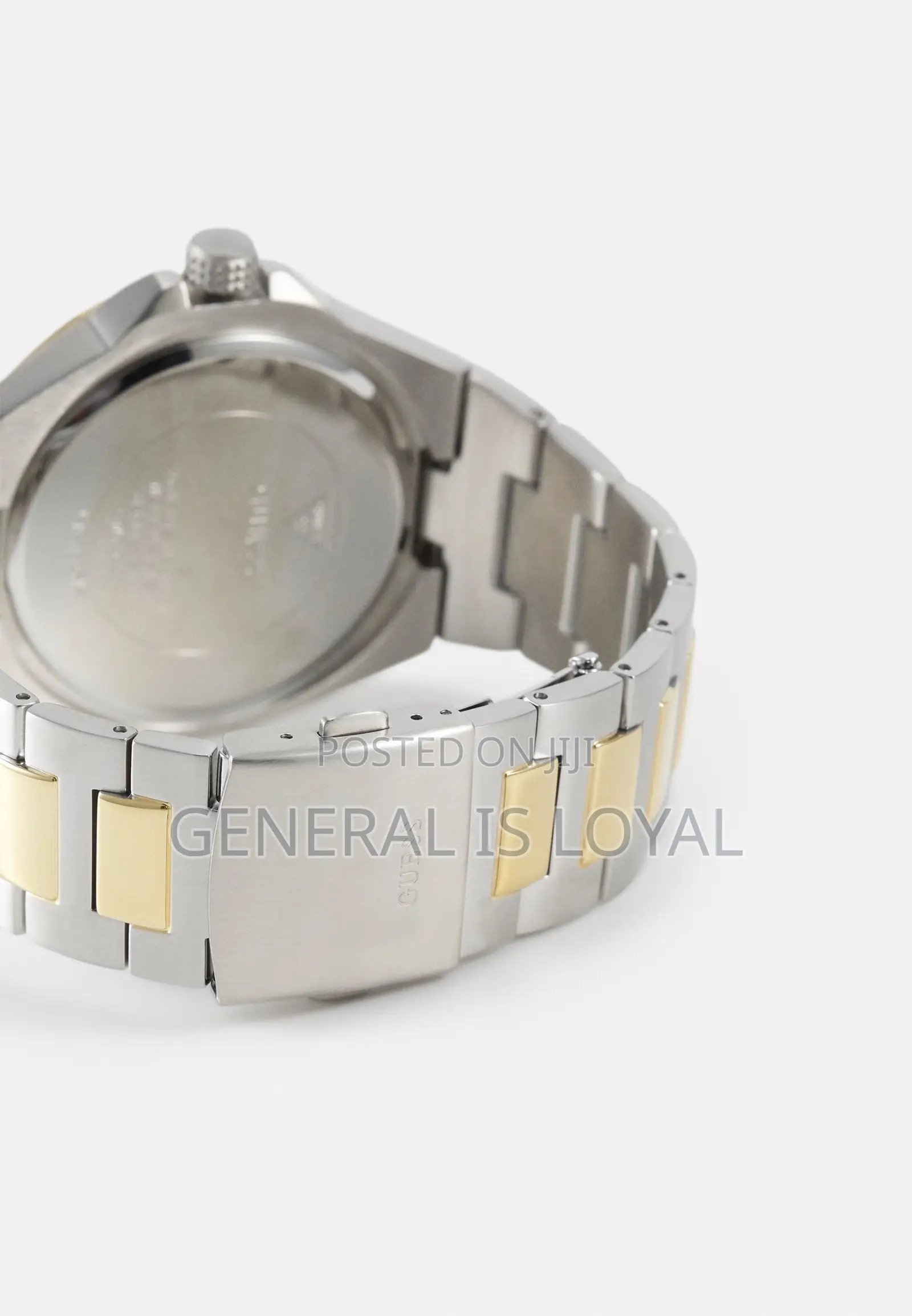 Guess Dashboard Chronograph Silver And Gold With Green Dial