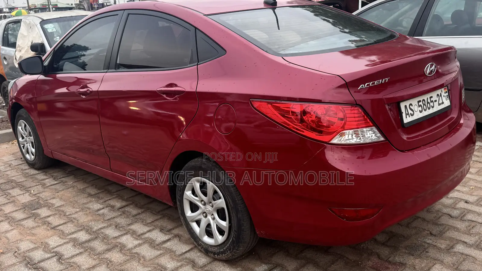 Hyundai Accent GS 2013 Red