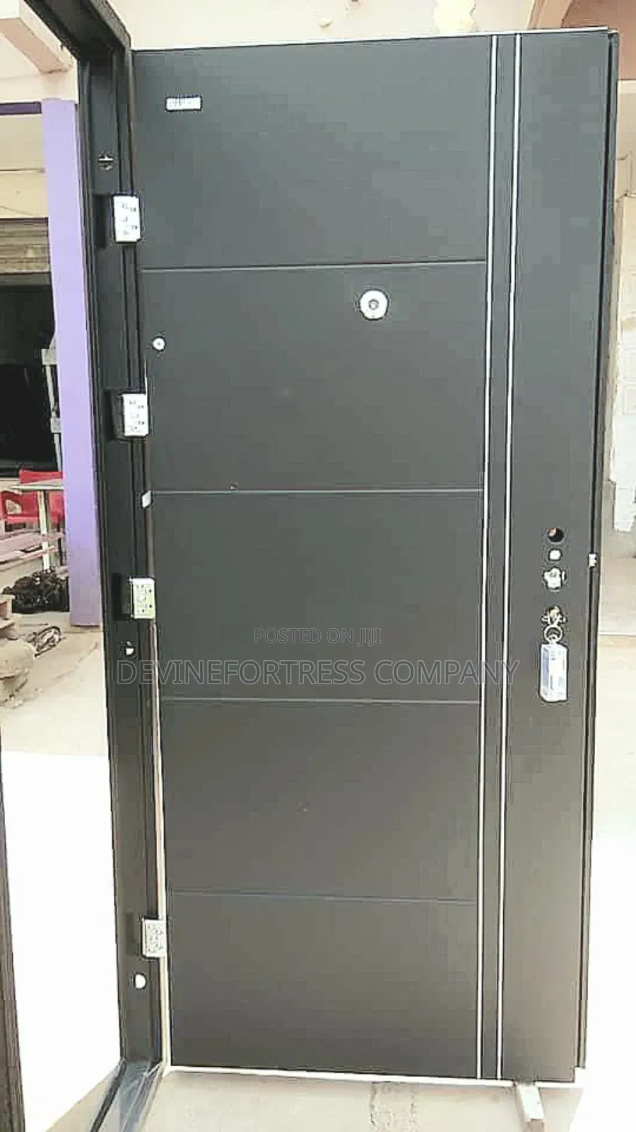 Hih Quality Sed Rough Security Door Single