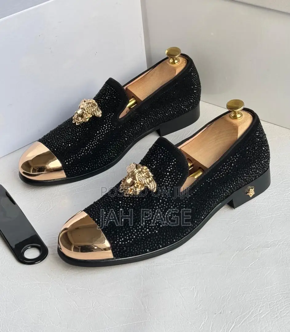 Formal Classic Versace Design Shoe for Men Available in Sizes