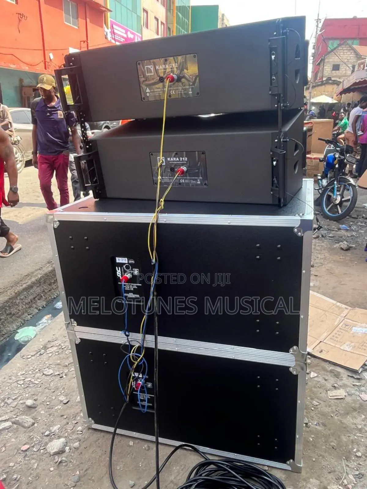 Full Speaker Set and Amplifier Rack Set